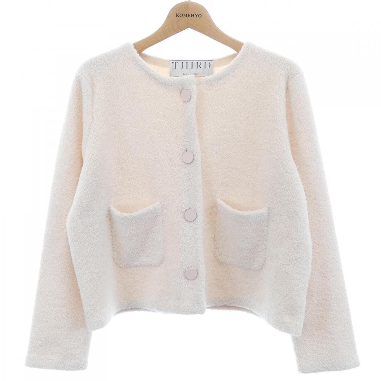 Other Other THIRD MAGAZINE Collarless Jacket Textile Outerwear DUTY FREE for USA Size ONE SIZE - 1 Thumbnail