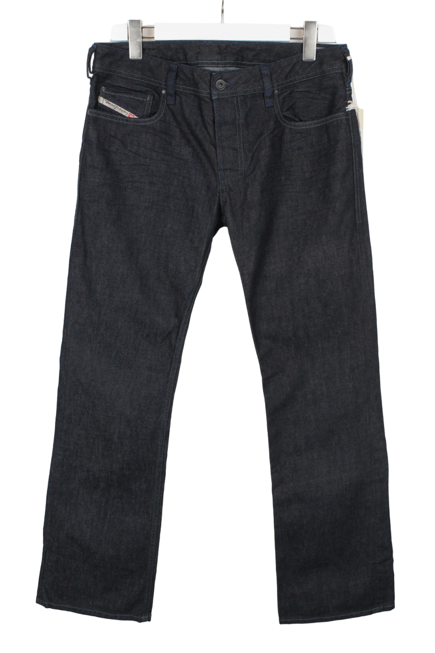 Diesel Men's Zatiny Regular Fit Straight Jeans Dark Wash high quality 0088Z • 36x34