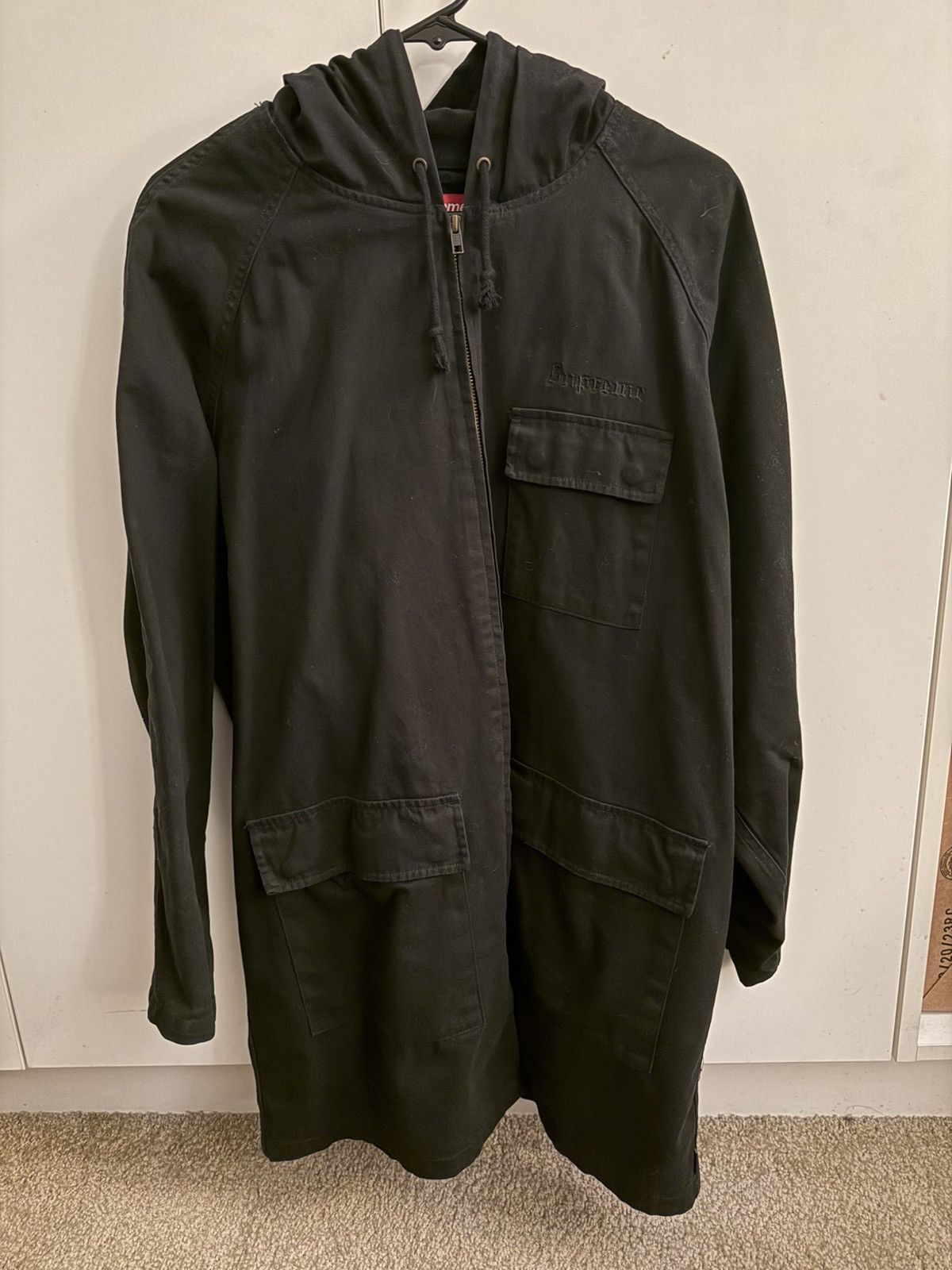 Supreme Supreme Black Parka Size US M / EU 48-50 / 2 - 2 Thumbnail