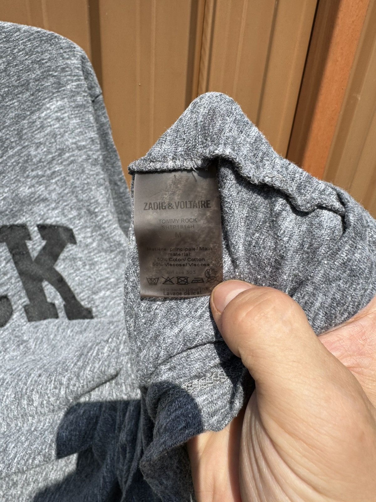Other Zadig&Voltaire Tomy Rock Y2k Tee Size US M / EU 48-50 / 2 - 5 Thumbnail
