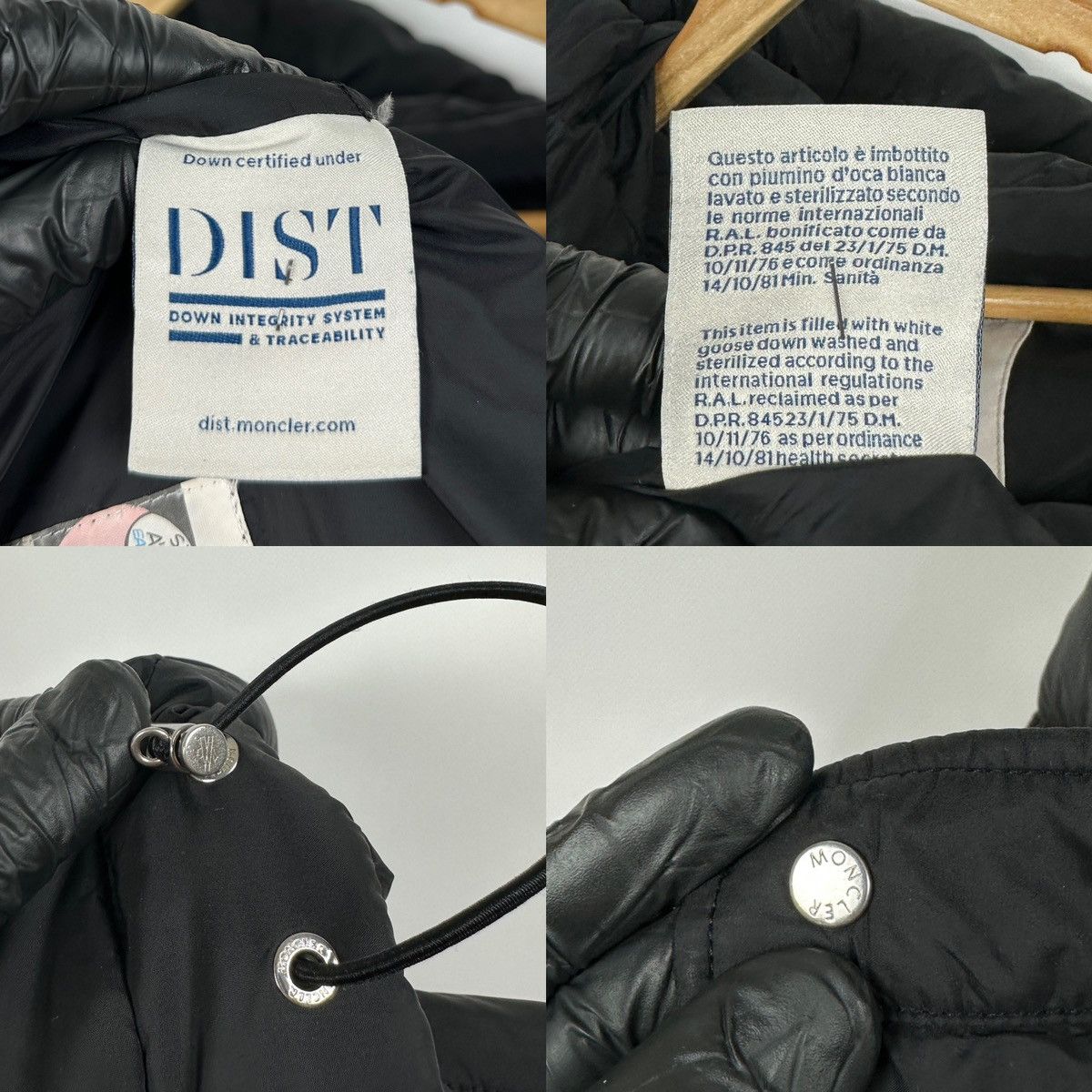 Moncler Moncler Prevot Giubbotto Nylon Down Black Puffer Jacket Grailed