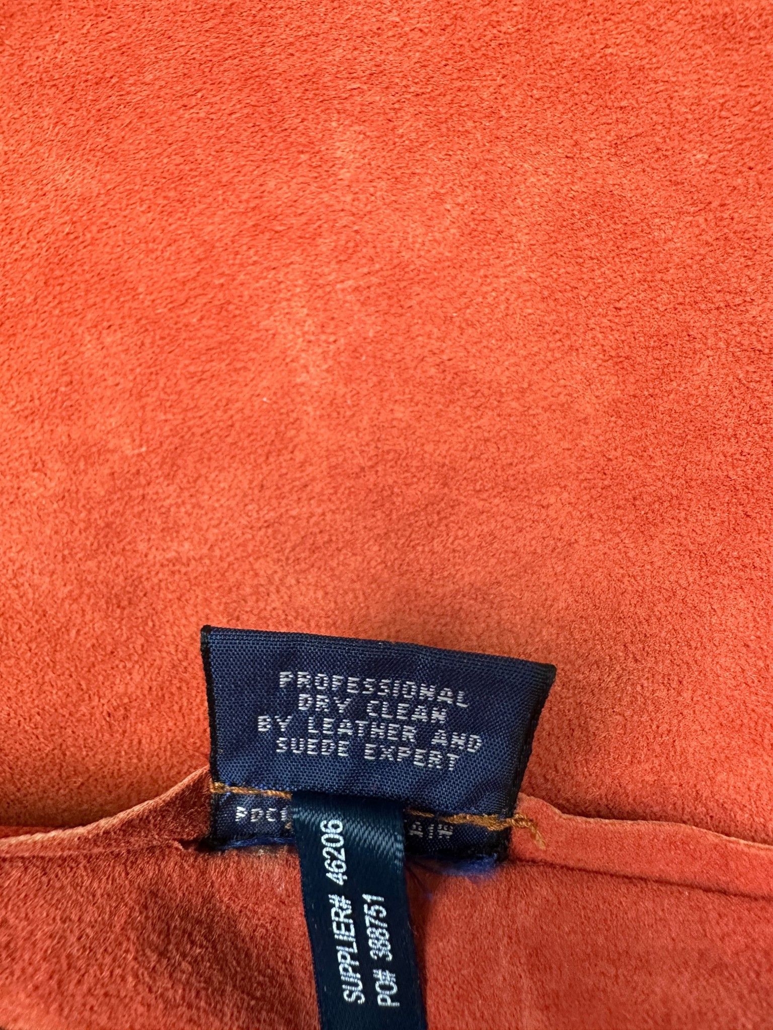 Ralph Lauren Orange And Green Cowboy Jacket Size XS / US 0-2 / IT 36-38 - 9 Thumbnail