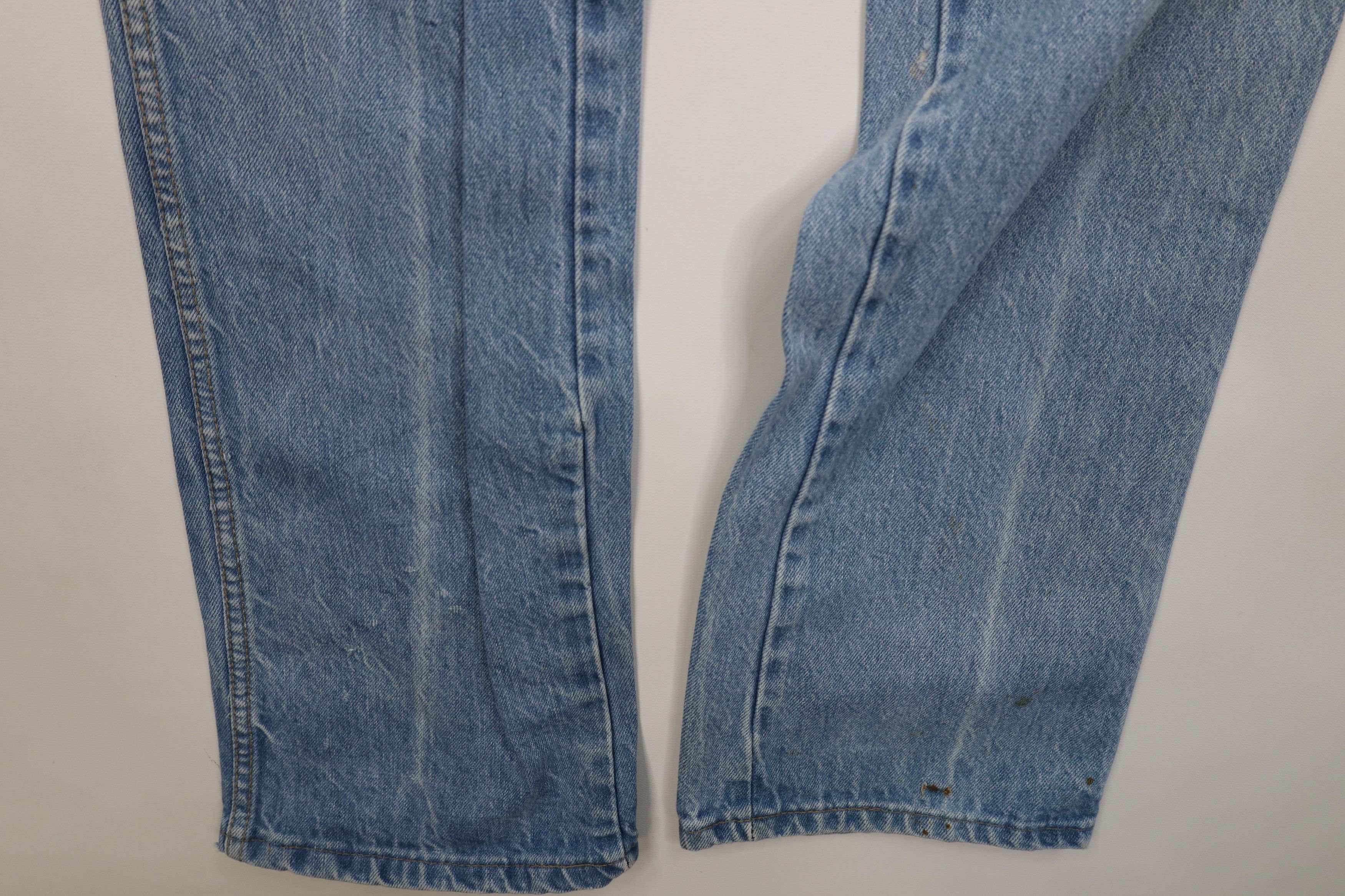 Vintage Vintage 70s Streetwear Straight Leg Denim Jeans Blue USA Size US 34 / EU 50 - 6 Thumbnail