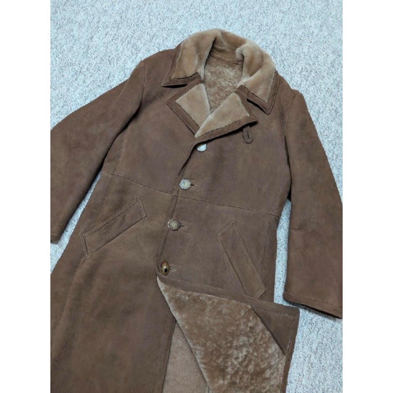 Vintage VINTAGE overcoat Shirt Mens XS? Size US M / EU 48-50 / 2 - 3 Thumbnail