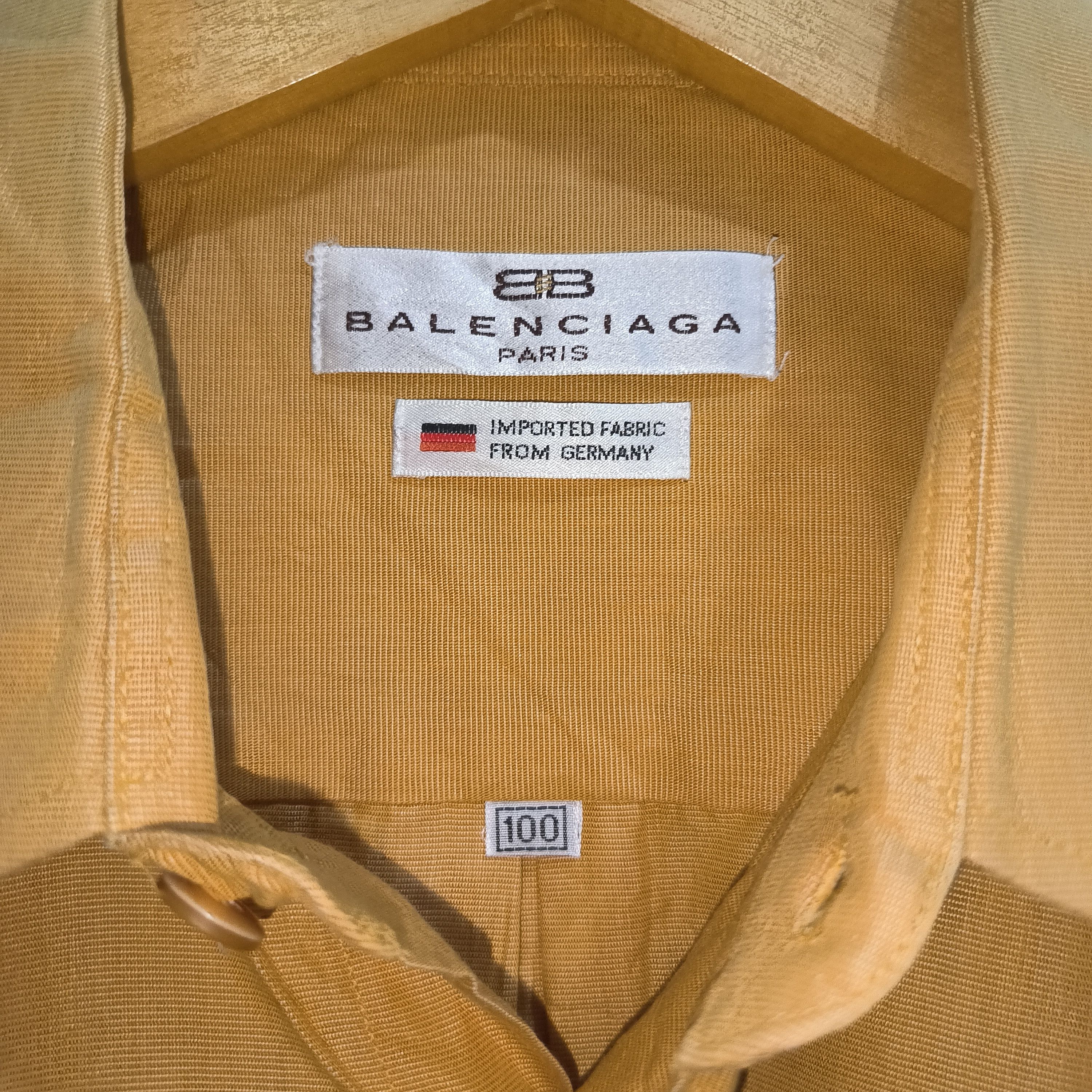 Balenciaga Vintage Balenciaga Shirts Size US L / EU 52-54 / 3 - 3 Thumbnail
