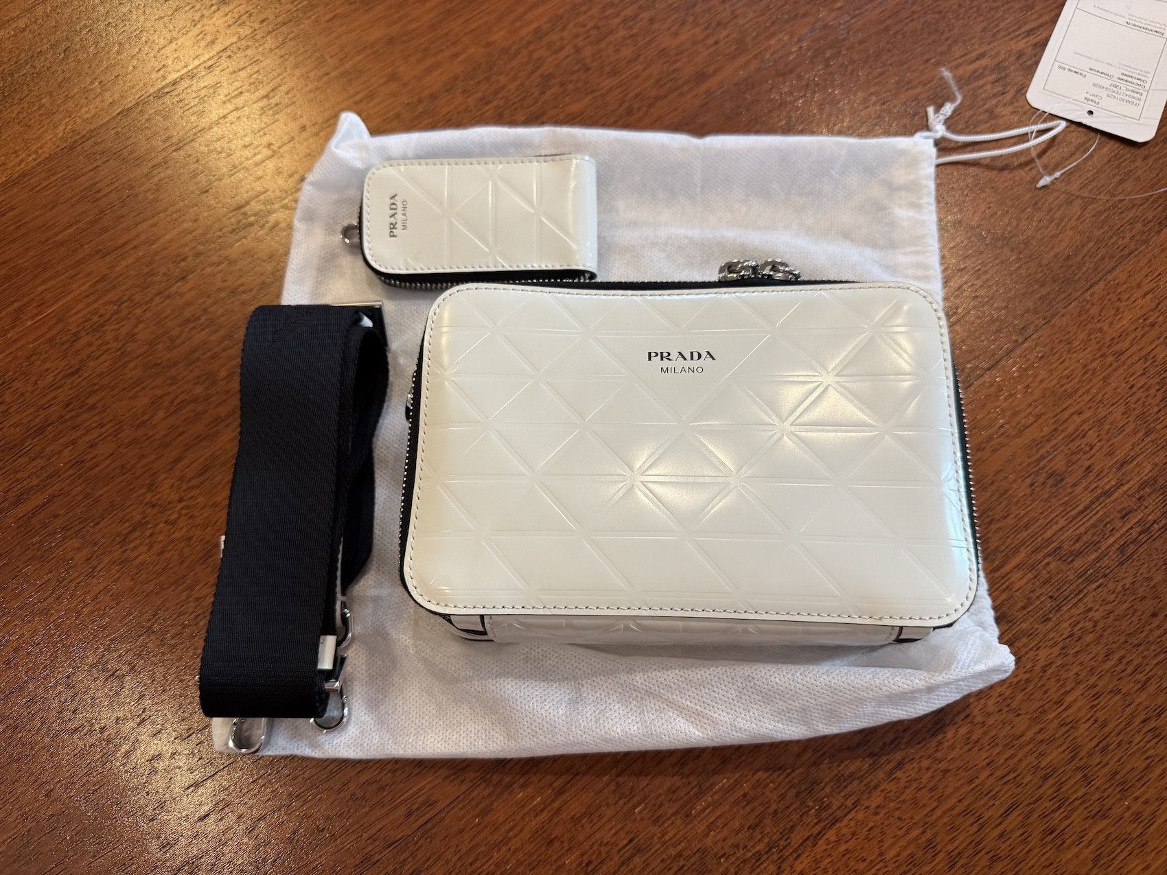 Prada SS'24 Brique Bag Diamond Cut Size ONE SIZE - 1 Thumbnail