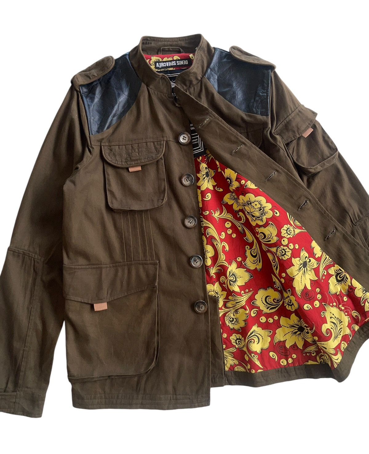 Denis Simachev Denis Simachev Olive Field Jacket Size US XL / EU 56 / 4 - 6 Thumbnail