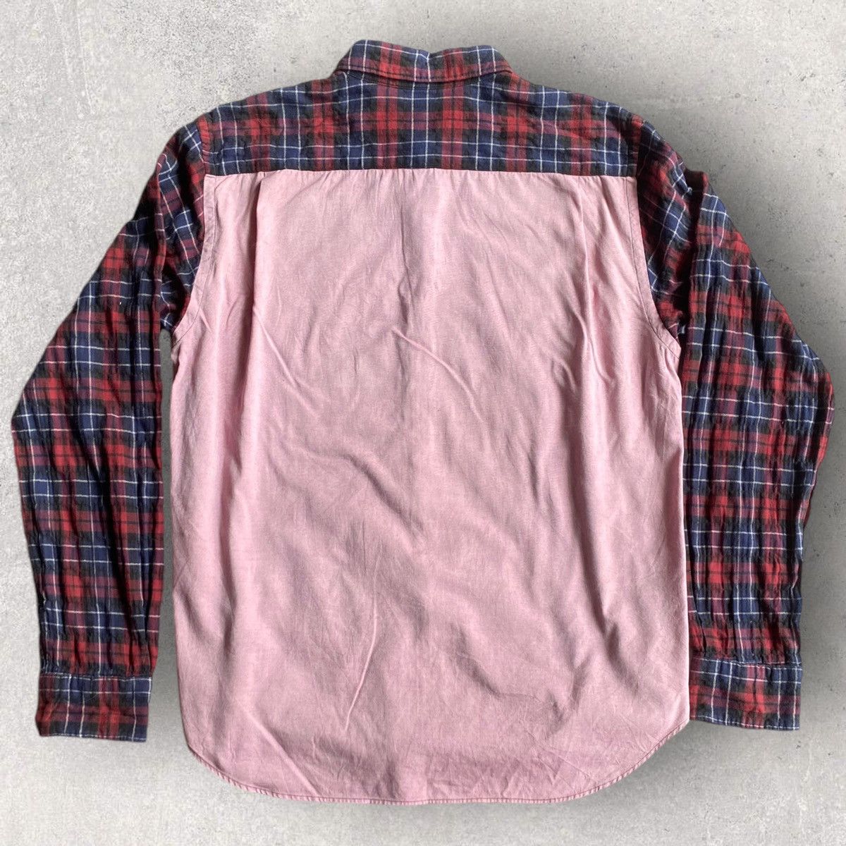 Comme des Garcons CDGH Front Red Plaid Shirt Size US S / EU 44-46 / 1 - 3 Thumbnail