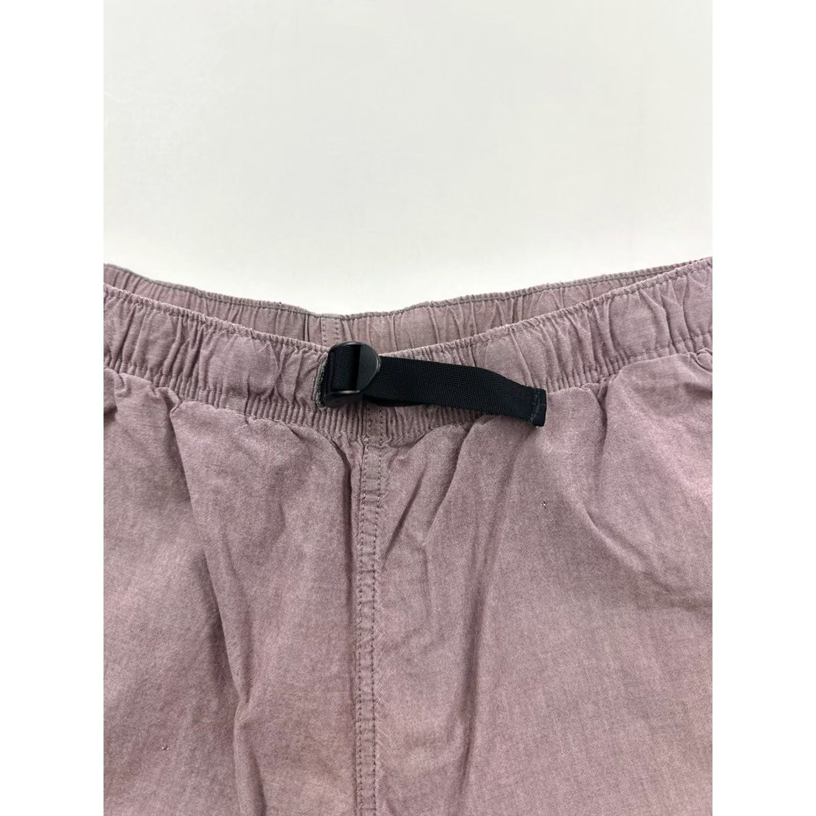 Eddie Bauer Eddie Bauer Shorts Men M Medium Faded Red Belted Chino Elastic Waist Solid Pleated Front Mens Size US 31 - 3 Thumbnail