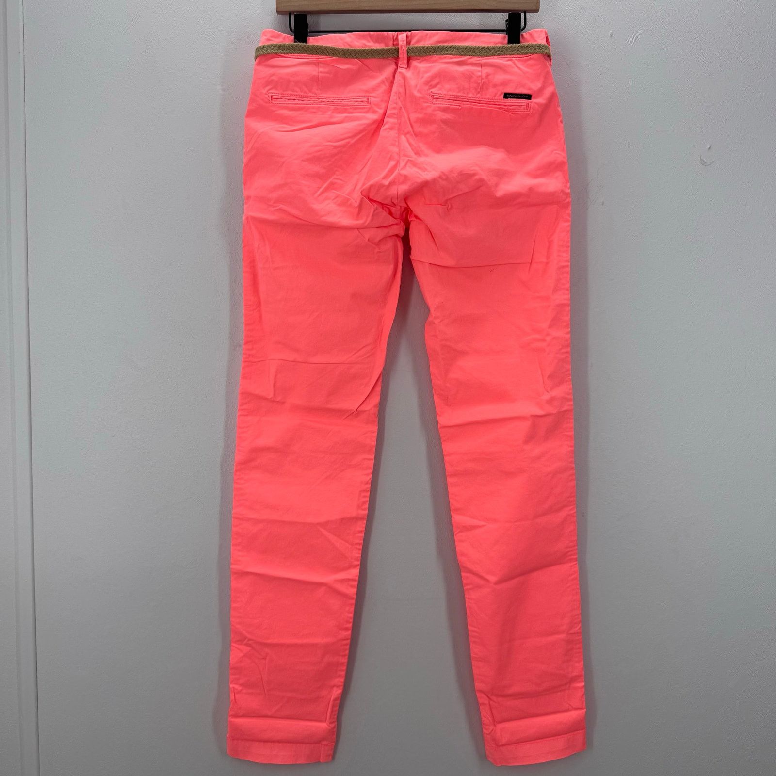 Maison Scotch Maison Scotch Womens sz 29/34 Lightweight Belted Chinos Pant Size 29" - 4 Thumbnail