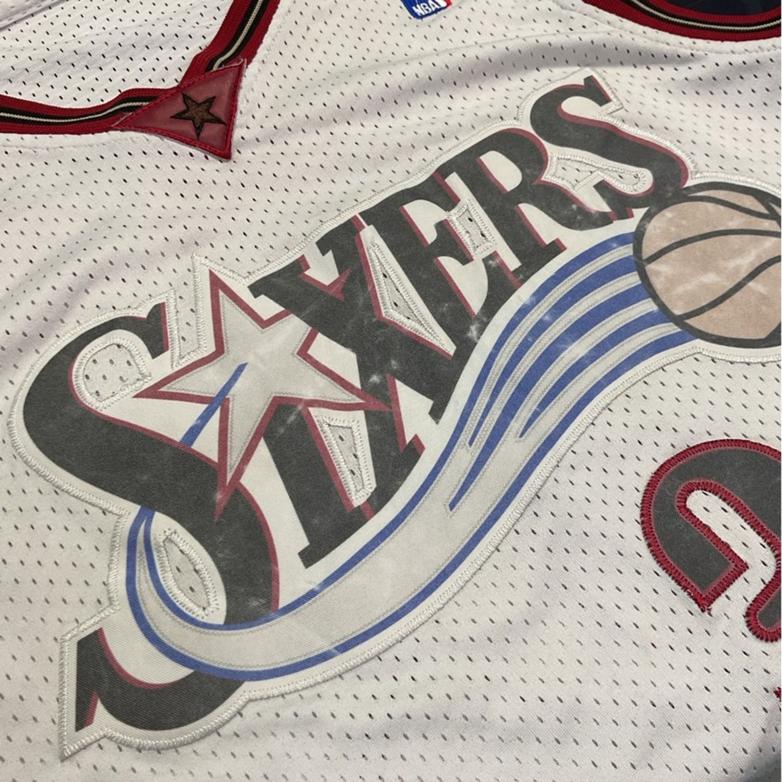 Adidas Adidas Allen Iverson Philadelphia 76ers #3 Y2K Jersey Size US S / EU 44-46 / 1 - 8 Thumbnail