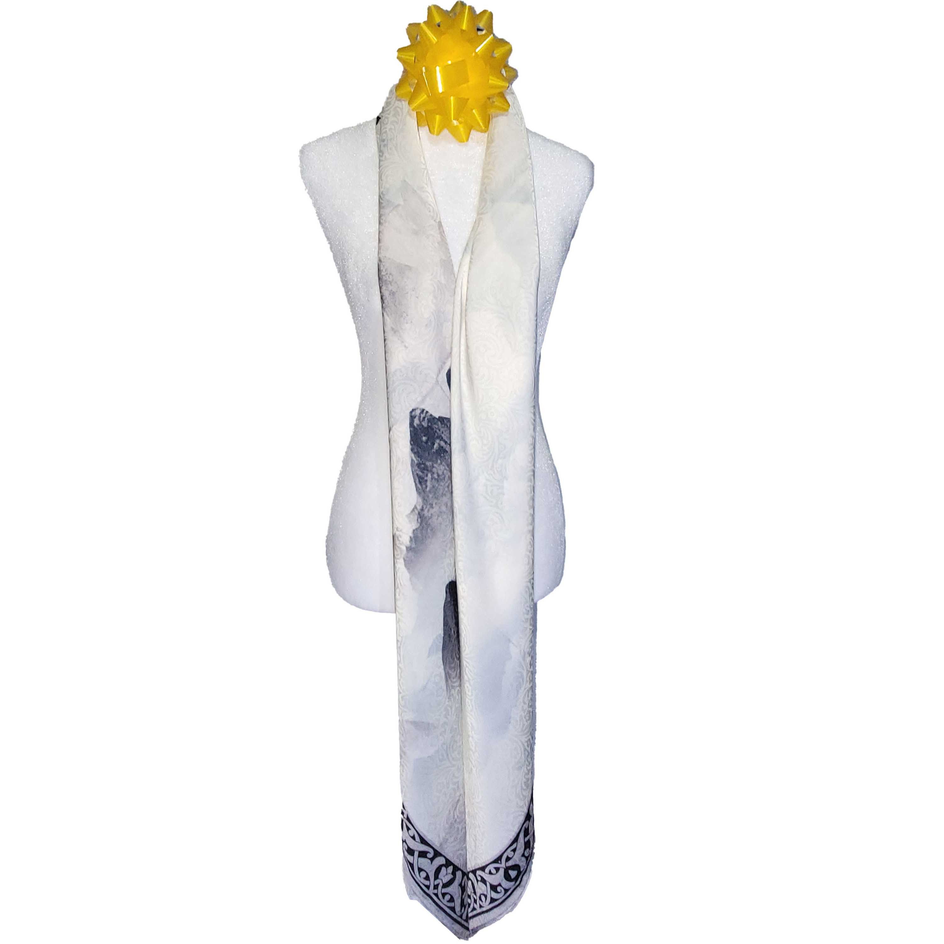 Other NWT Double Sided Silk Scarf 52"x52" Large Square Wrap 3251 Size ONE SIZE - 5 Thumbnail
