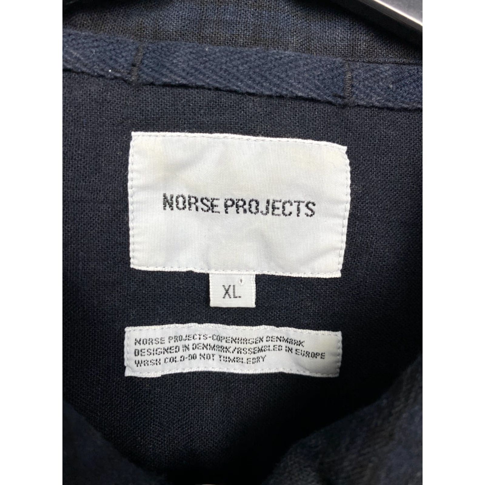 Norse Projects Norse Projects Vintage Mens Polo Shirt XL Blue Polo Mens Vintage XL Polo Shirt Blue Size US XL / EU 56 / 4 - 3 Thumbnail