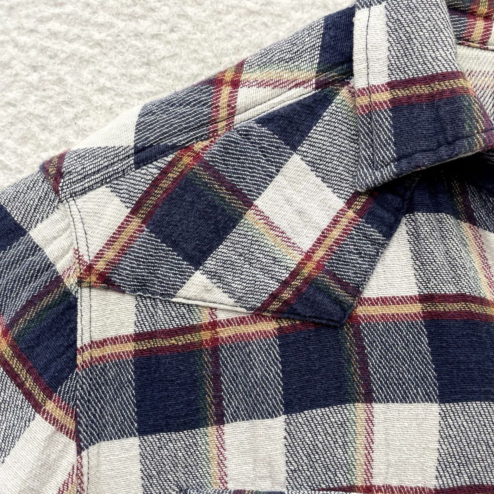 Vintage Salt Valley Shirt Mens M Western Plaid Cotton Polyester Blue Button-Up Snap Pocket Casual, Travel, Workwear Size US M / EU 48-50 / 2 - 5 Thumbnail