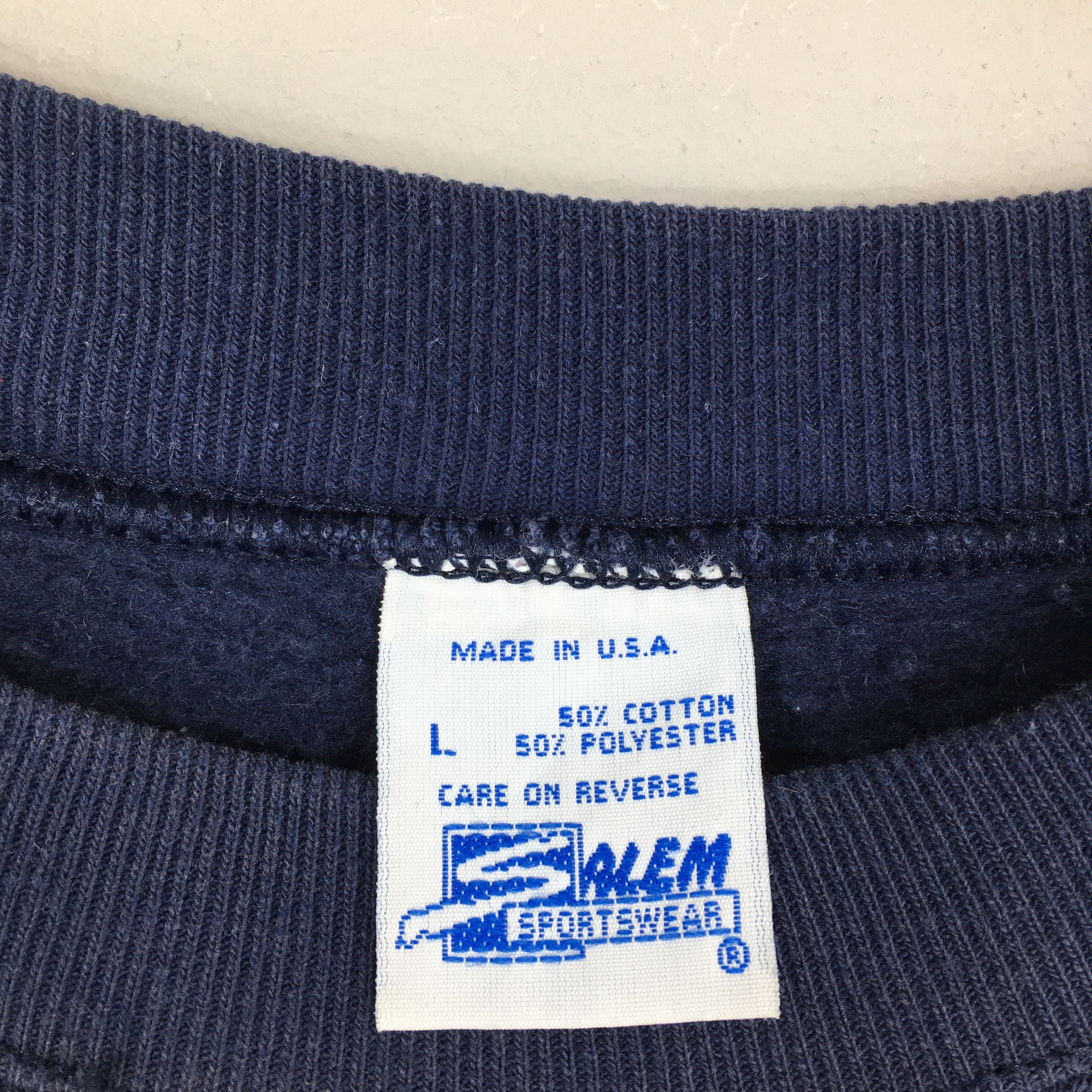 Gear for Sports × MLB × Vintage Vintage 90s Cleveland Indians Baseball Team MLB Sweatshirt L Size US L / EU 52-54 / 3 - 6 Thumbnail