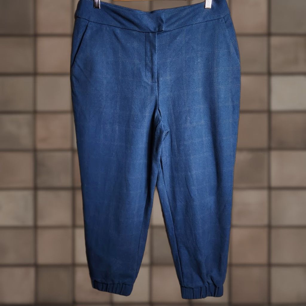 Sweaty Betty Sweaty Betty Womens High Rise Teal Blue 7/8 Trail Trousers Joggers-Size L (10) Size 36" / US 14 / IT 50 - 1 Thumbnail