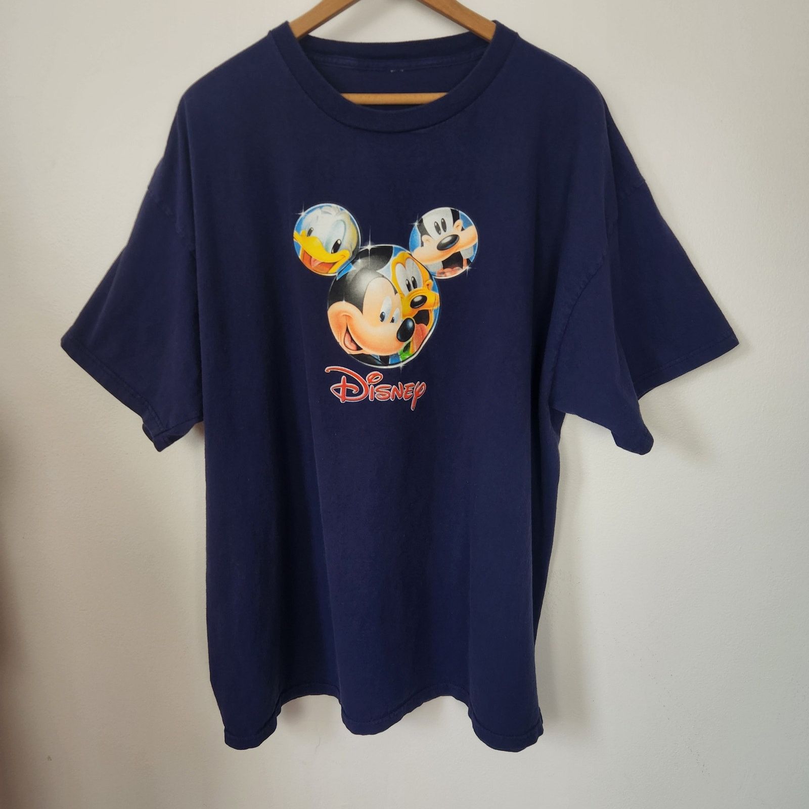 Disney Vintage Disney Mickey Mouse Donald Goofy Graphic T-Shirt XL Size US XL / EU 56 / 4 - 2 Thumbnail