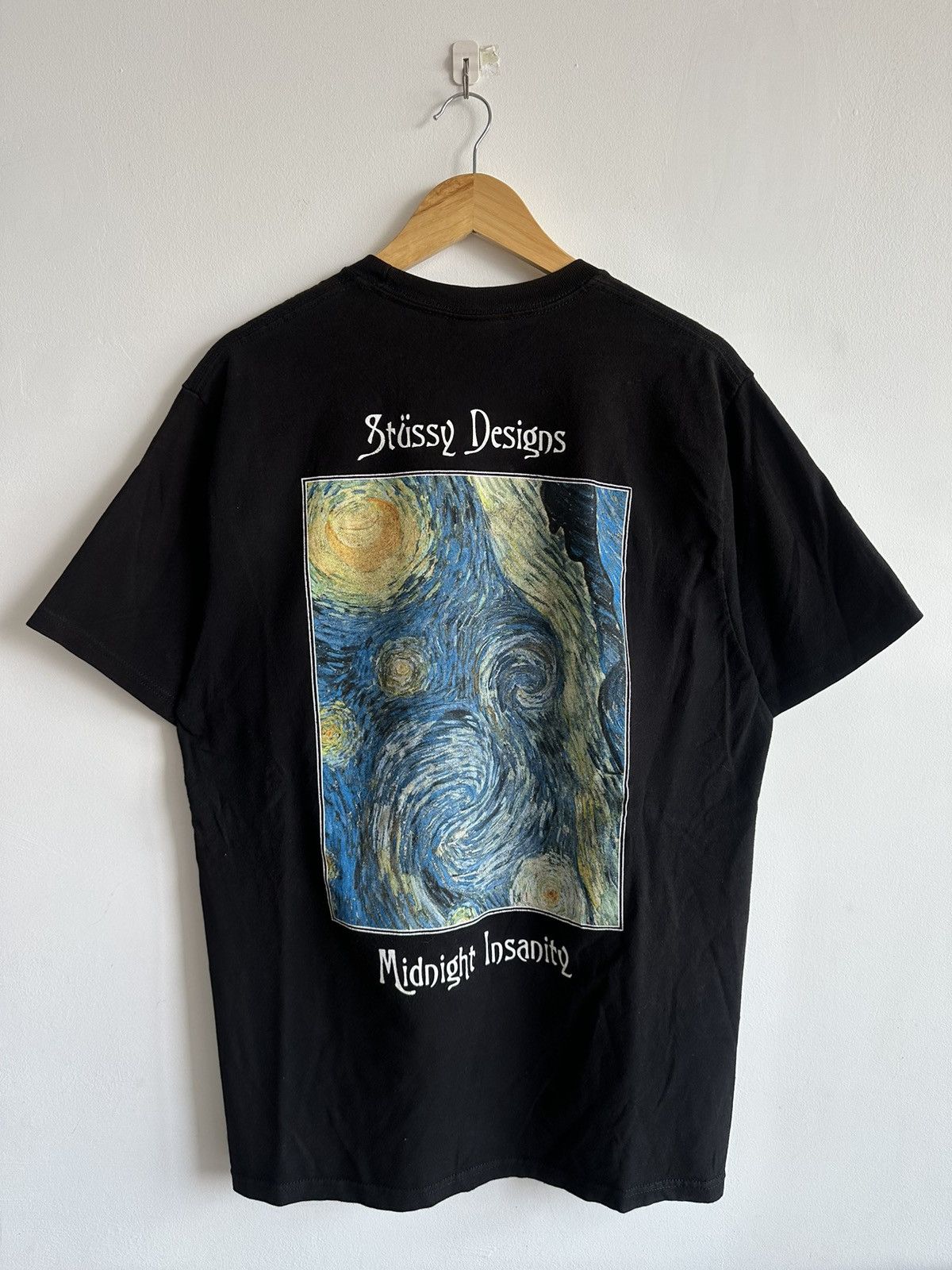 ★【STUSSY】★Stussy Midnight Insanity T-Shir.t Black★ T-shirt Stüssy Midnight Insanity Tee | Freshlabels.cz