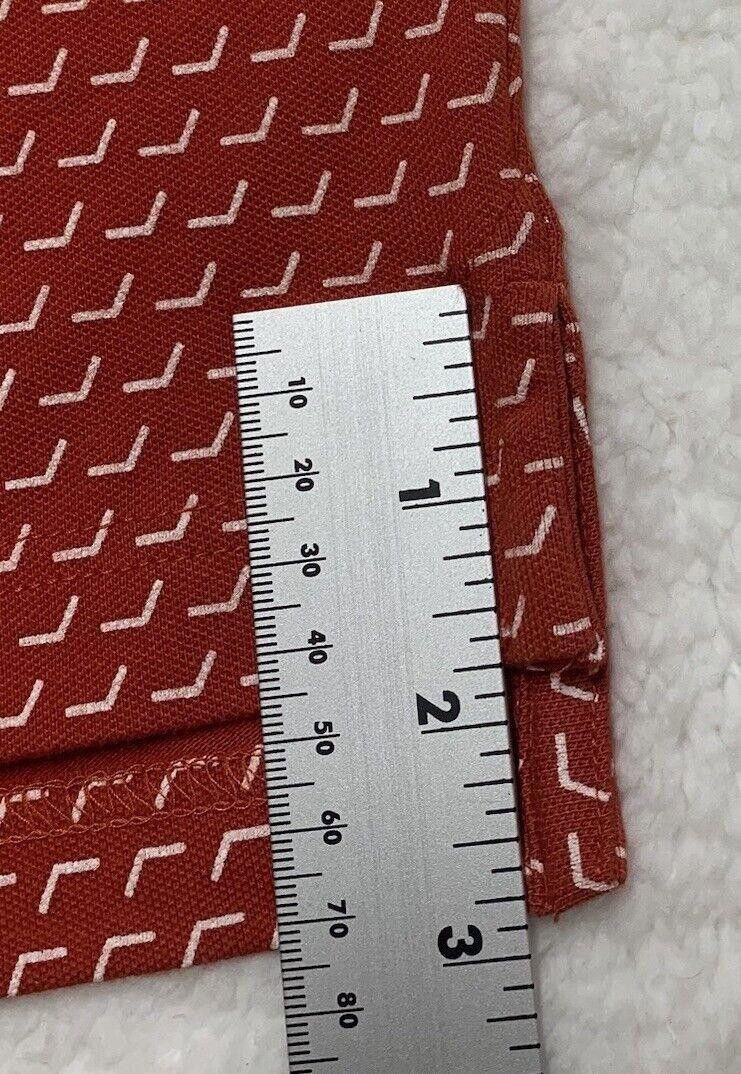 Tommy Hilfiger Tommy Hilfiger Polo XXL Red Orange Cotton Blend Size US XXL / EU 58 / 5 - 4 Thumbnail