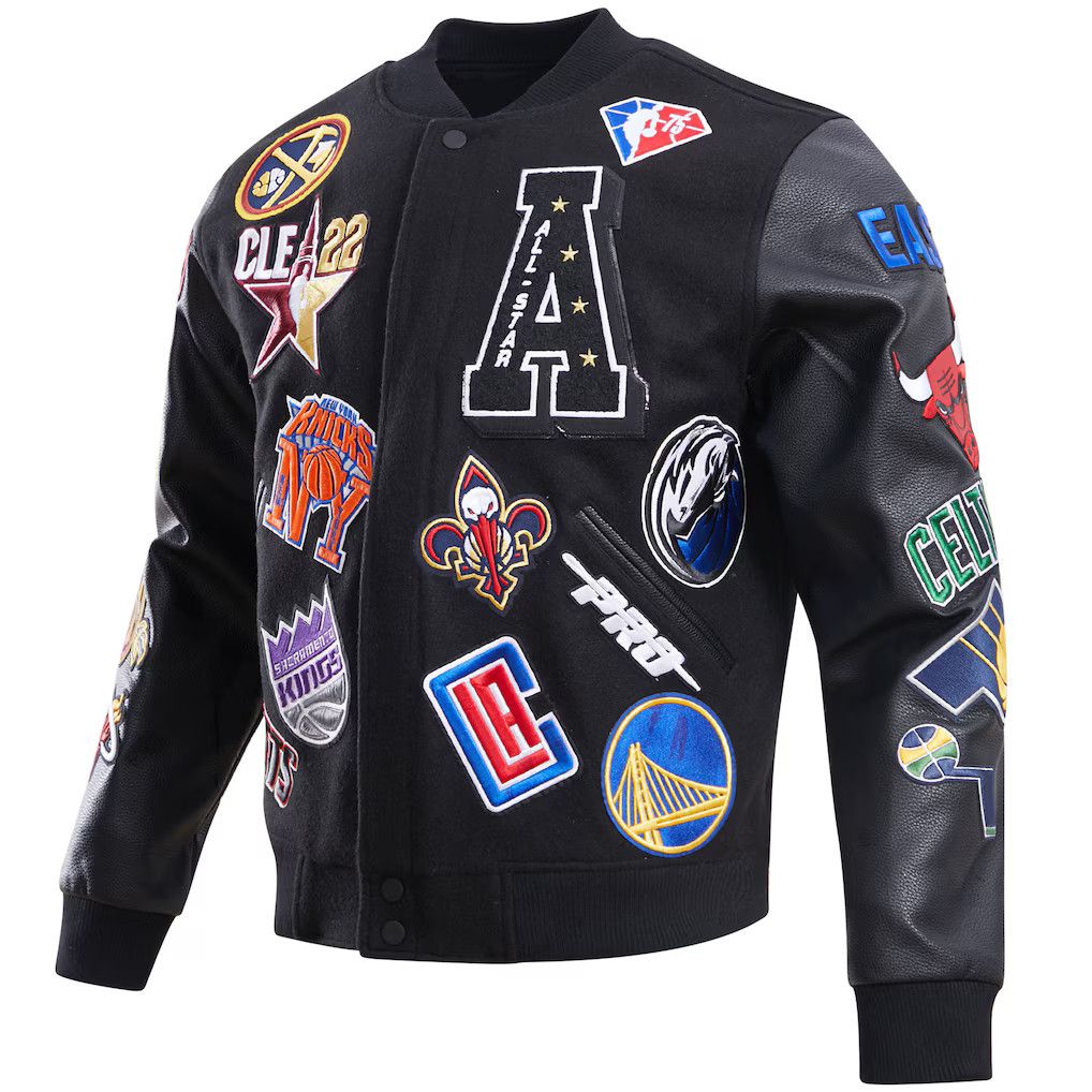 Pro Standard Pro Standard 2022 NBA All-Star Game Full-Zip Varsity Jacket Size US L / EU 52-54 / 3 - 5 Thumbnail