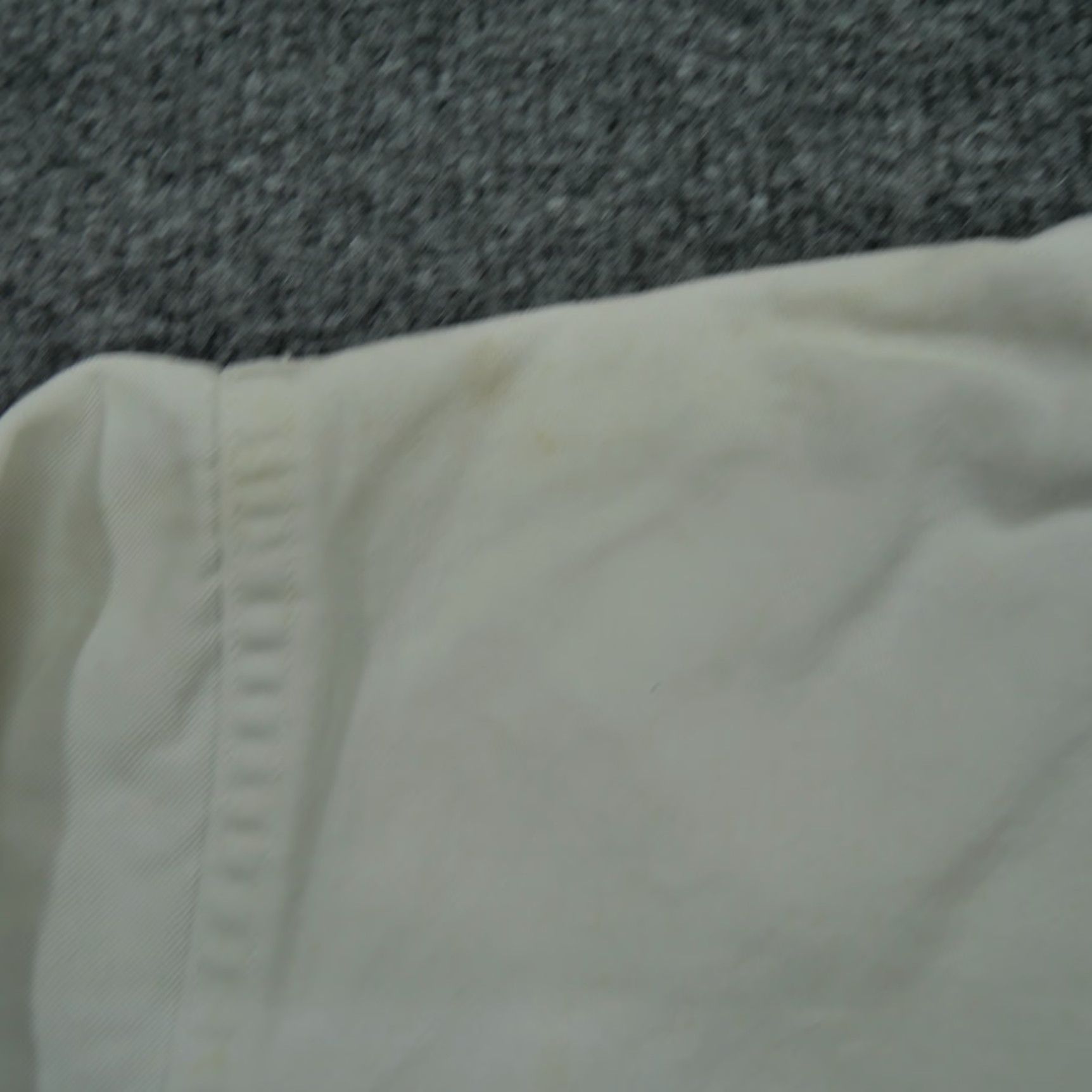 Delta VINTAGE Sigma Delta Theta Jacket Womens M White Canvas Zip Size M / US 6-8 / IT 42-44 - 7 Thumbnail