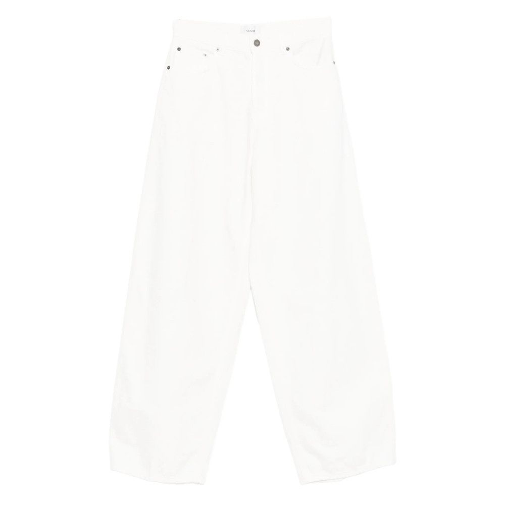 Haikure Haikure WHITE Denim - Wide-Leg Jeans Size 24" / US 00 / IT 34 - 1 Thumbnail