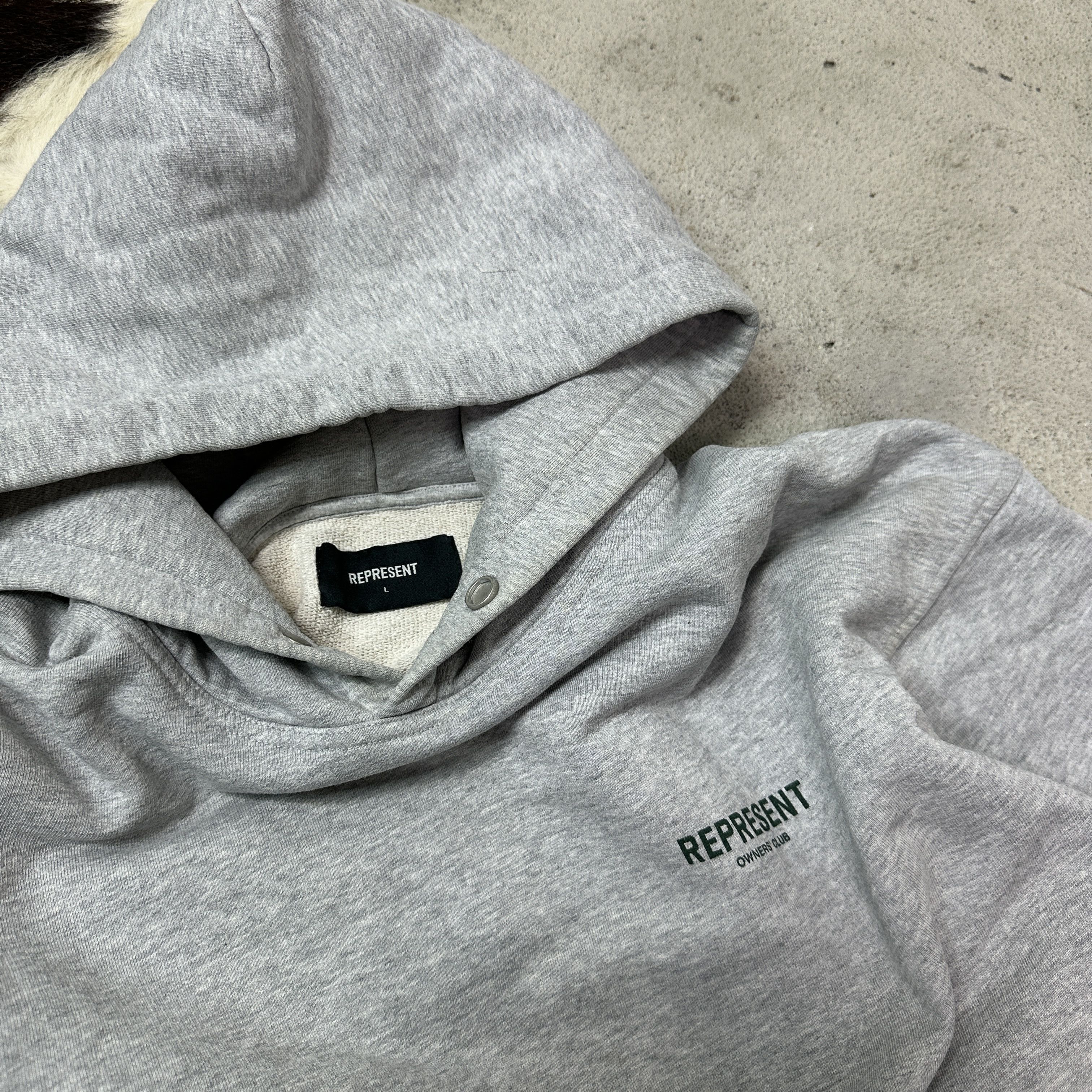 Represent Clo. Vintage Streetwear Sporty Skater Heavy Cotton Hoodie Y2K Size US L / EU 52-54 / 3 - 8 Thumbnail