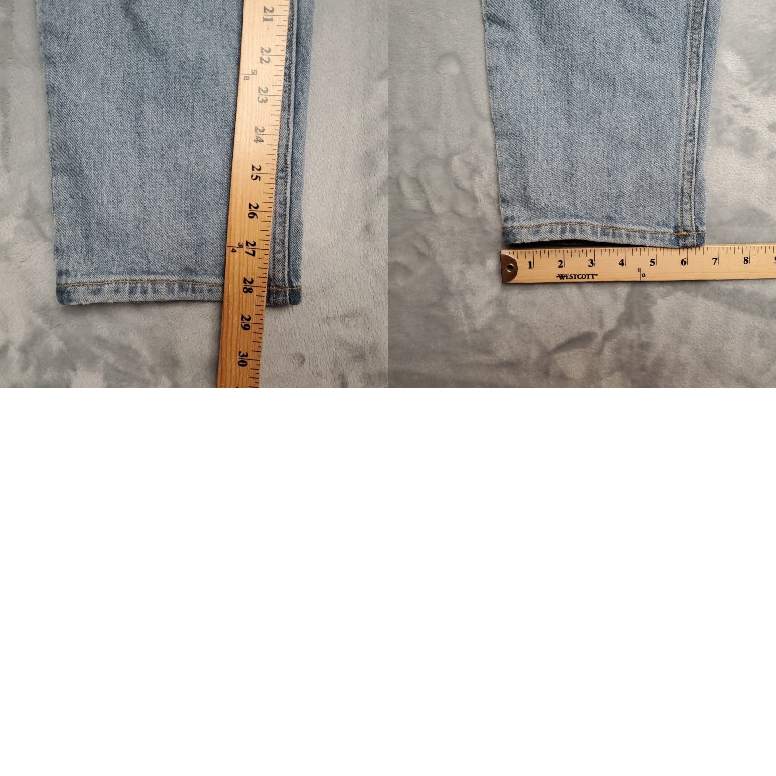 Everlane VINTAGE Everlane Jeans Womens 30 Reg Blue Denim Original Organic Cotton Cheeky Pants Jeans 30 Womens Blue Denim Modern 5-Pocket Womens Size 30" / US 8 / IT 44 - 9 Thumbnail