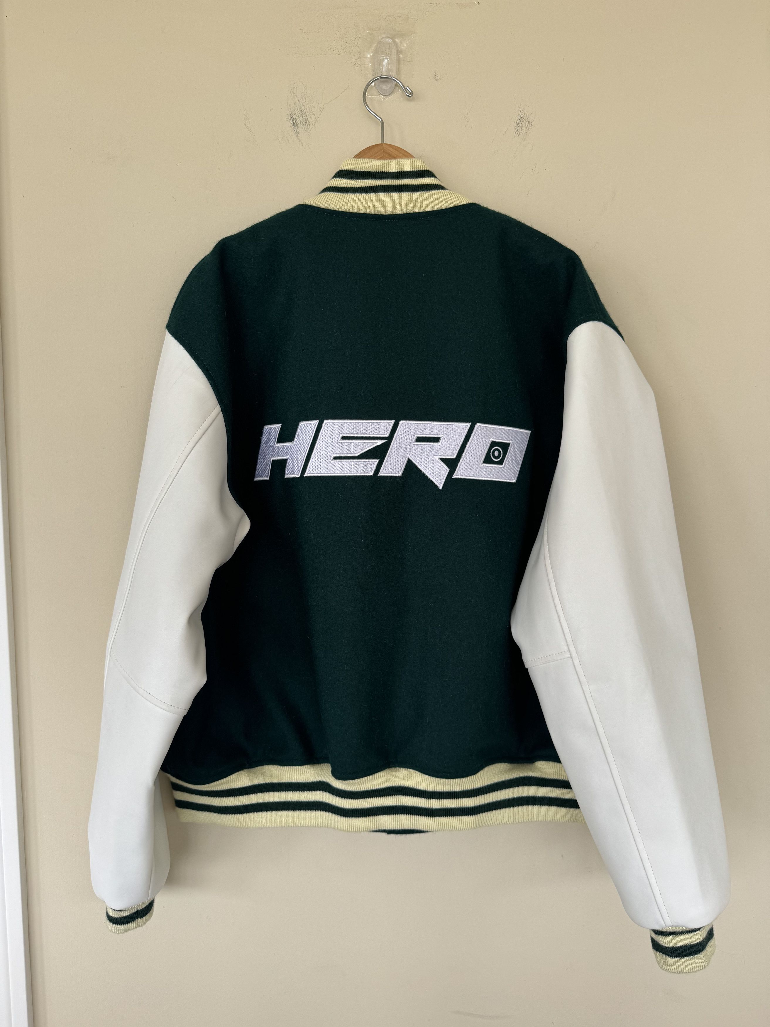 Vintage Hero Varsity Bomber Jacket Size US XXL / EU 58 / 5 - 6 Thumbnail