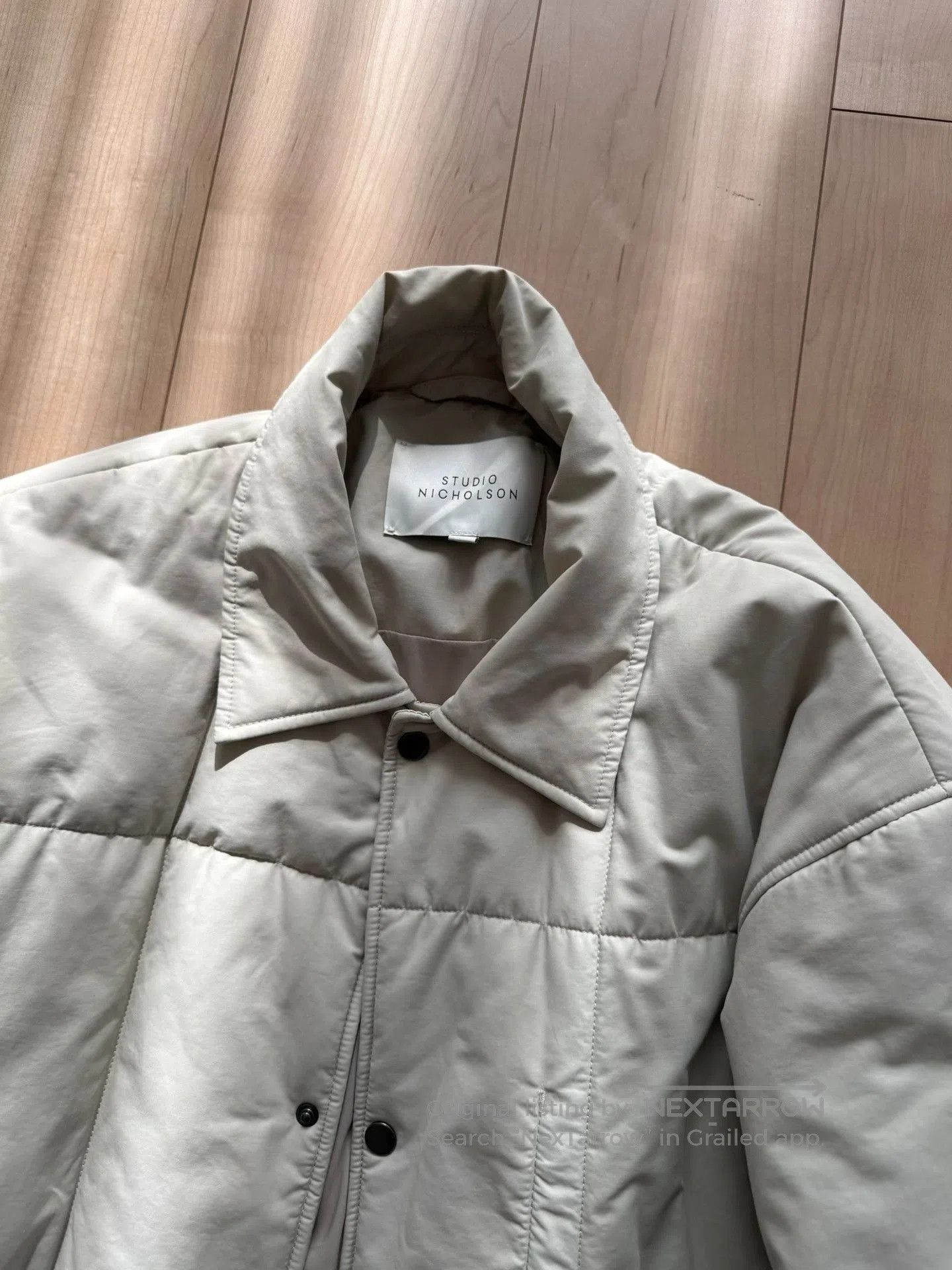 Studio Nicholson Studio Nicholson Beige Padded Jacket L. Size US L / EU 52-54 / 3 - 2 Thumbnail
