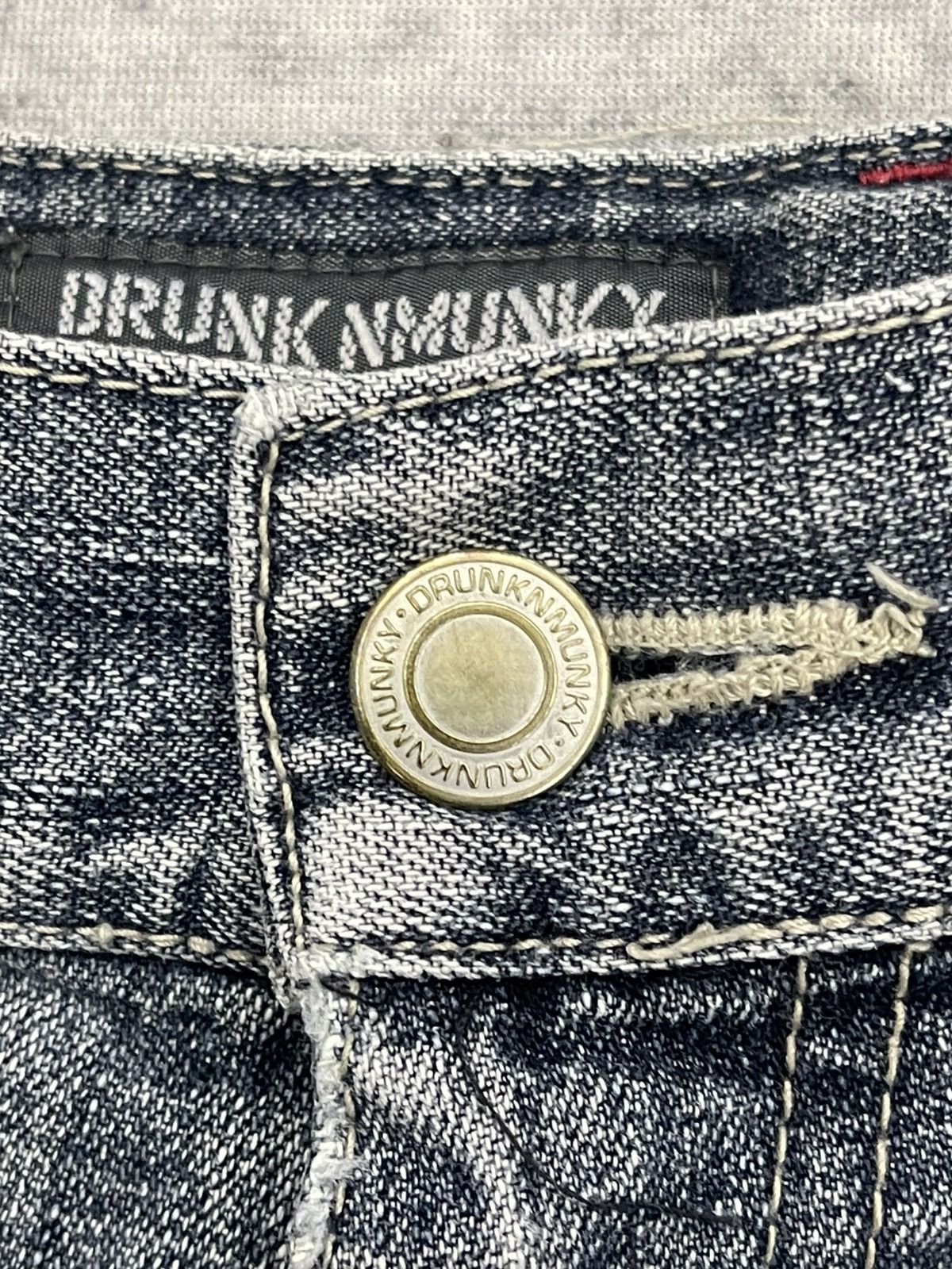 DrunknMunky Drunkn Munky Serial 00036 Carpenter Distressed Denim s21 Size US 32 / EU 48 - 7 Thumbnail