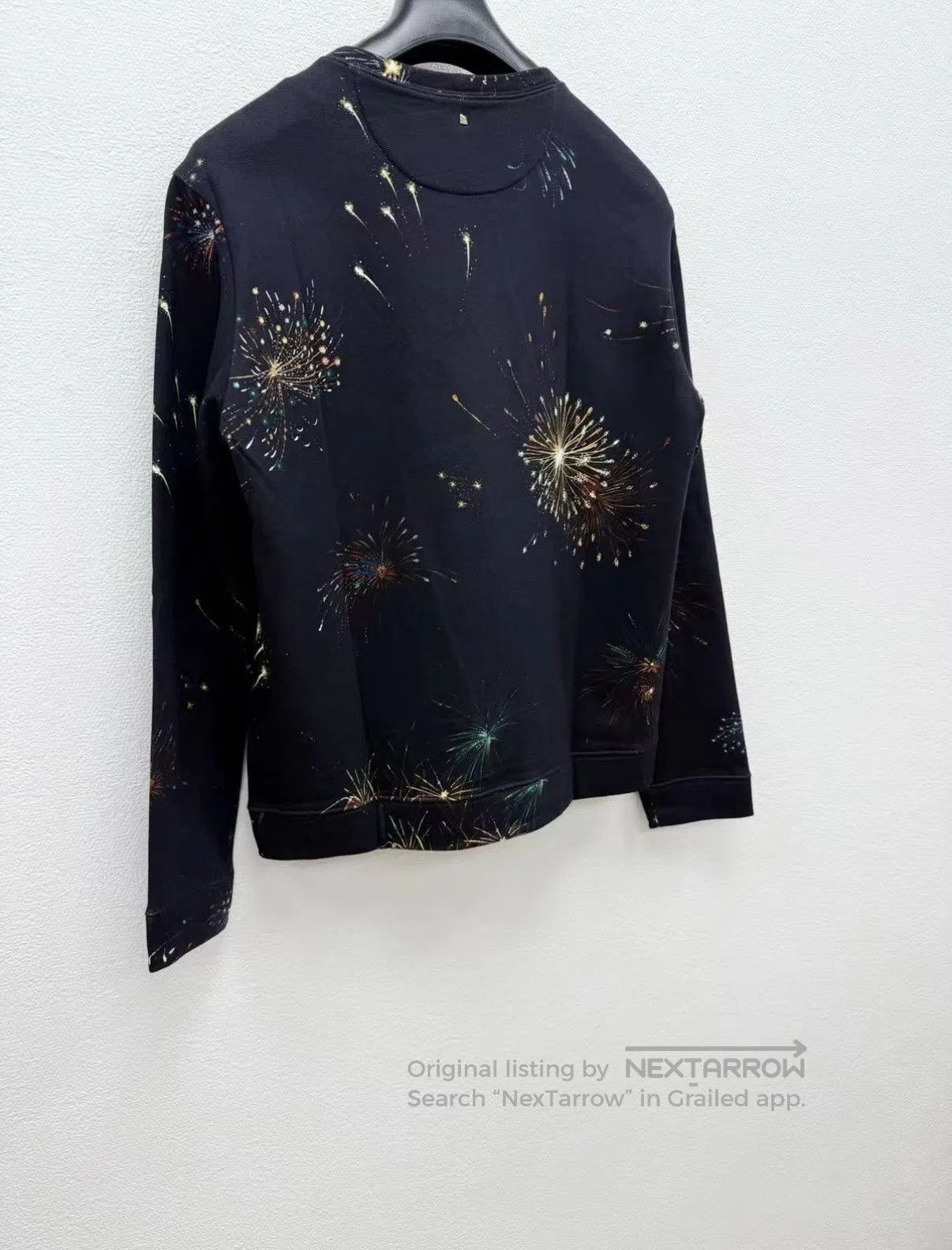 Valentino Black Firework Print Long Sleeve Sweatshirt. Size US S / EU 44-46 / 1 - 4 Thumbnail