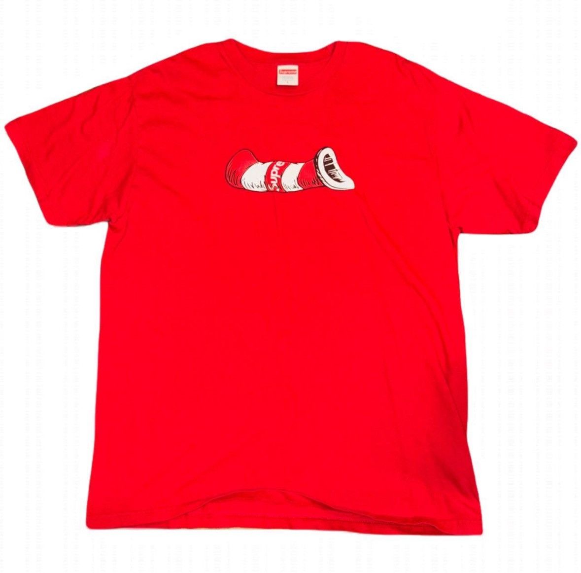 Supreme Supreme Cat in the hat Tee Size US L / EU 52-54 / 3 - 1 Thumbnail
