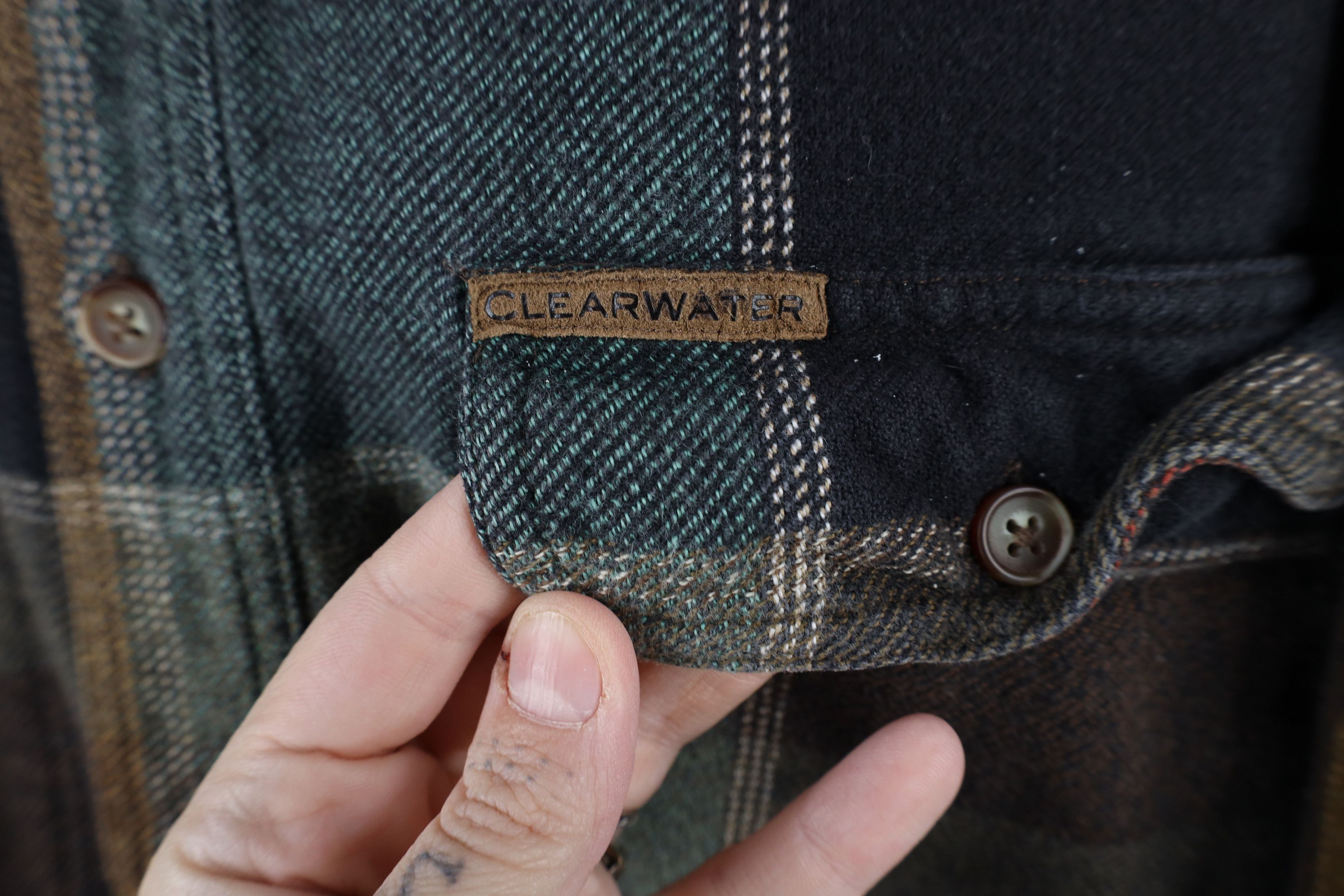 Vintage Vintage 90s Streetwear Patchwork Patch Flannel Button Shirt Size US XL / EU 56 / 4 - 4 Thumbnail