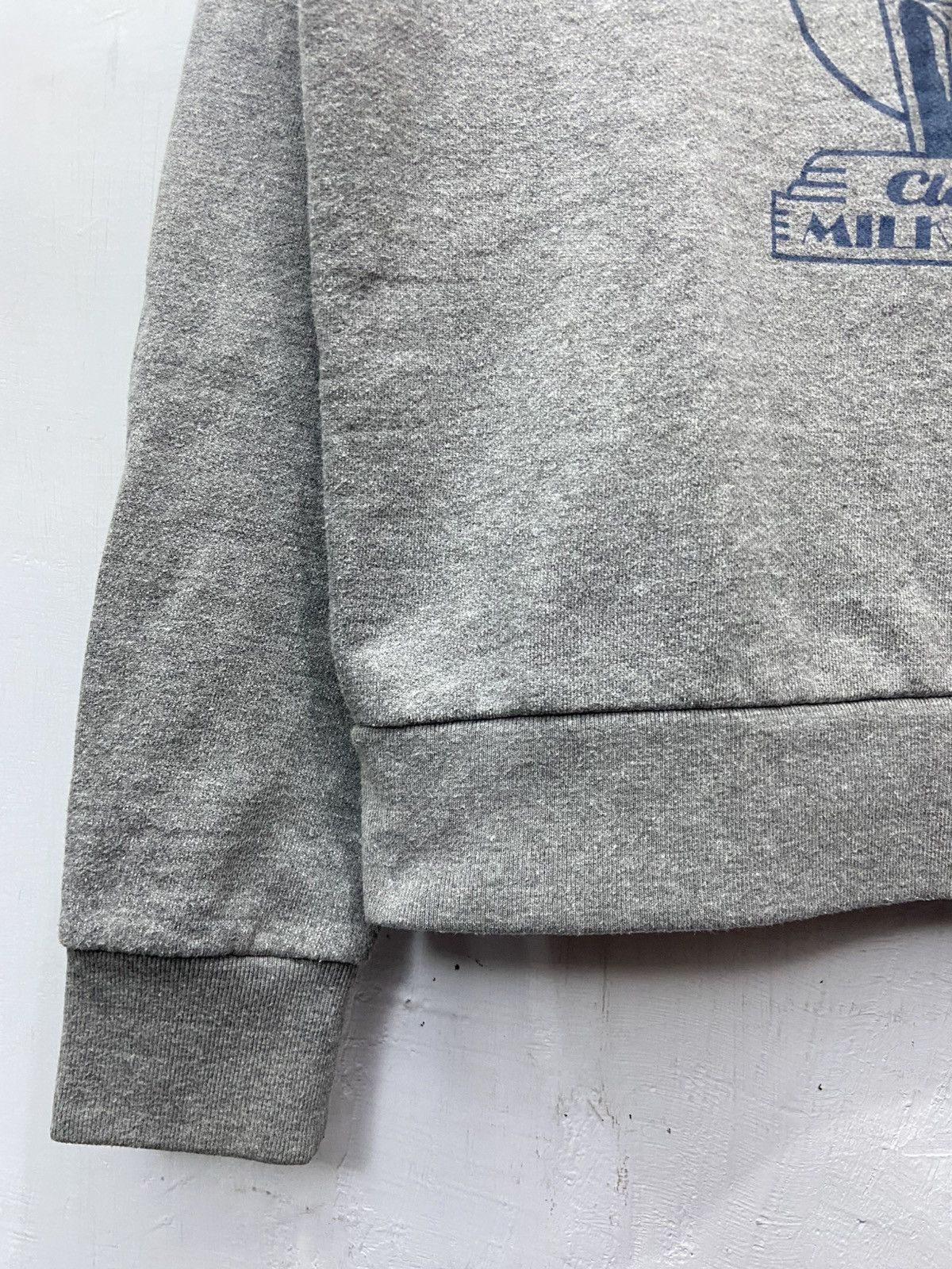 A.P.C. A.P.C Alfred Classic Milkshakes Gray Pullover Hoodie Size US XS / EU 42 / 0 - 6 Thumbnail