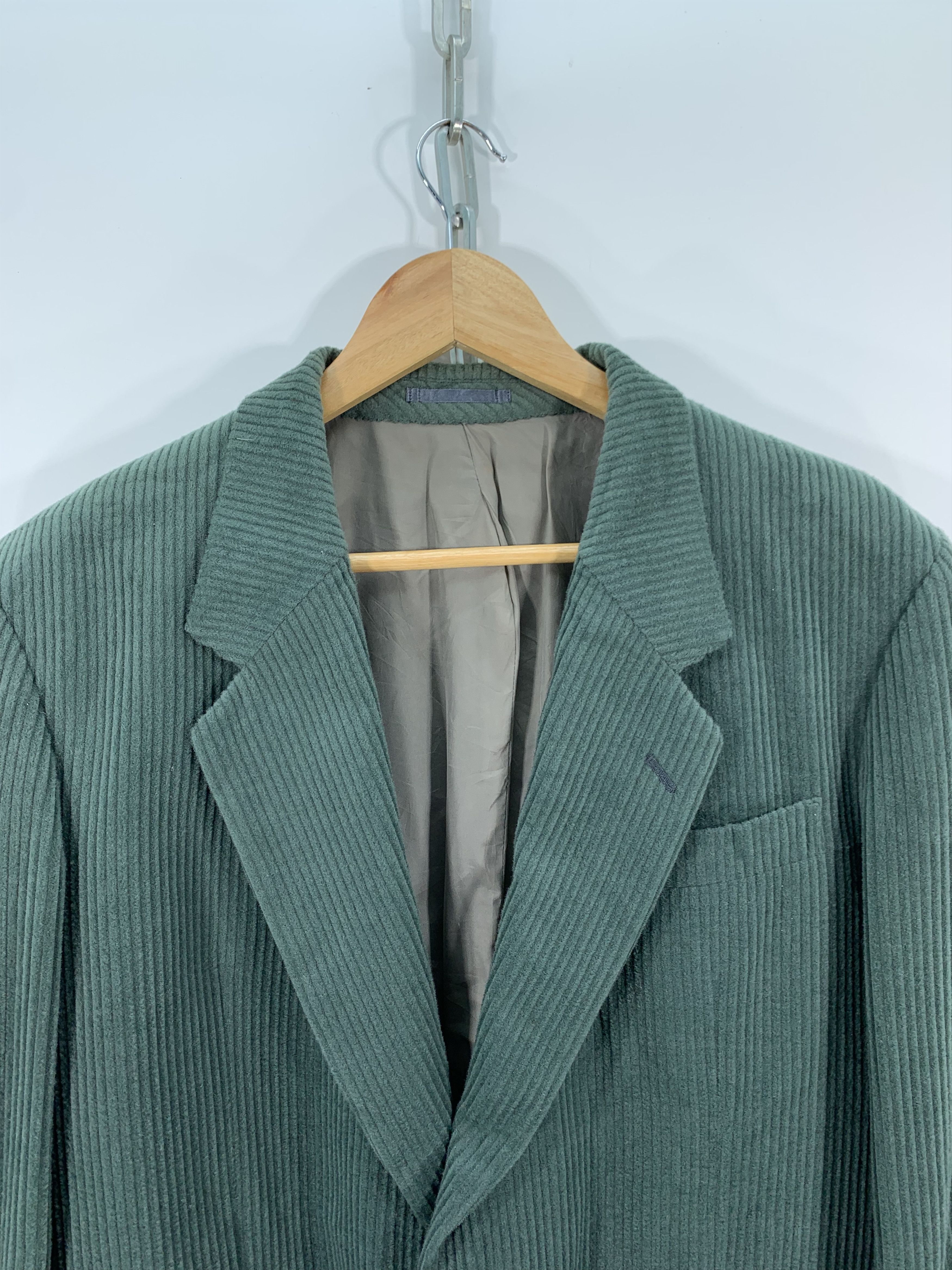 Designer × Lanvin Lanvin Couduroy Olive Size US M / EU 48-50 / 2 - 2 Thumbnail