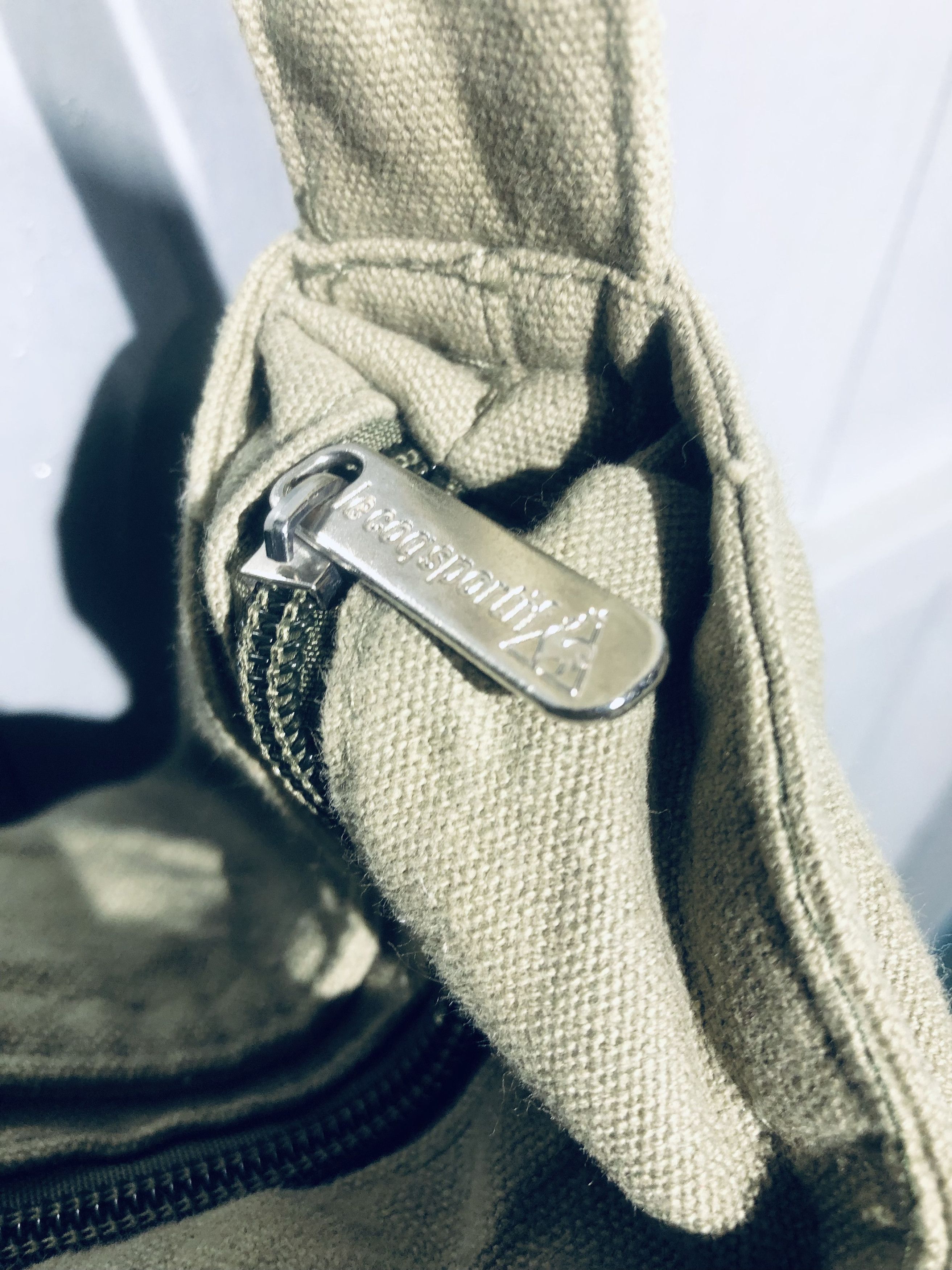 Canvas × Le Coq Sportif LECOQSPORTIF FRANCE 1882 ARMY COLOR STYLE CROSSBODY BAG Size ONE SIZE - 5 Thumbnail