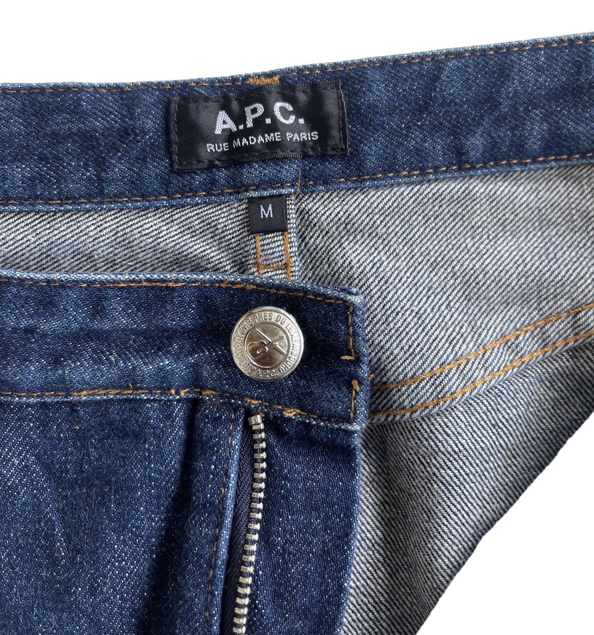 A.P.C. A.P.C Denim Mini Skirt Size 30" / US 8 / IT 44 - 4 Thumbnail