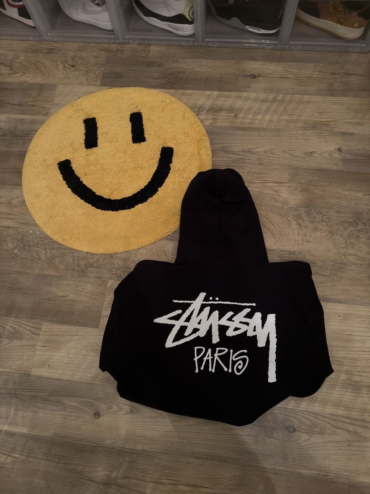 Stussy Stussy Fire App. Hoodie Black XXL | Grailed
