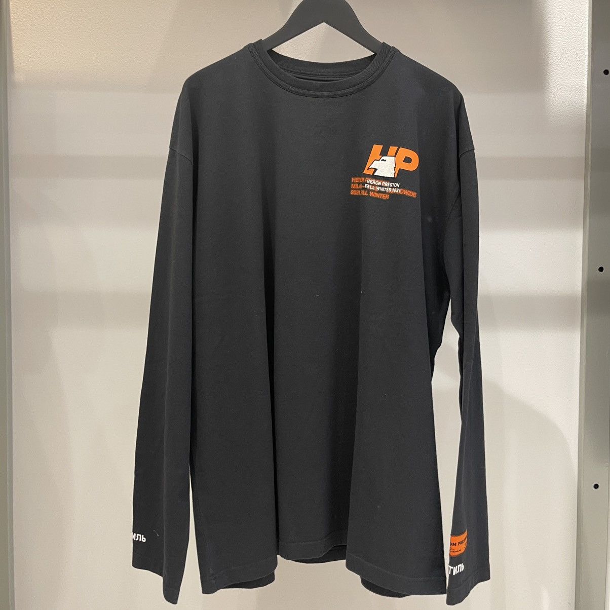 Heron Preston Heron Preston Gum Long Sleeve Size US L / EU 52-54 / 3 - 1 Thumbnail