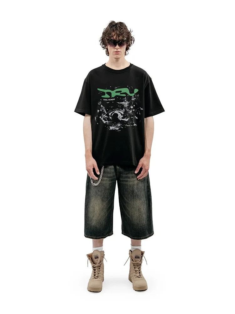 Other Aesthetic Oversized Final Memory T-Shirt Size US L / EU 52-54 / 3 - 2 Thumbnail