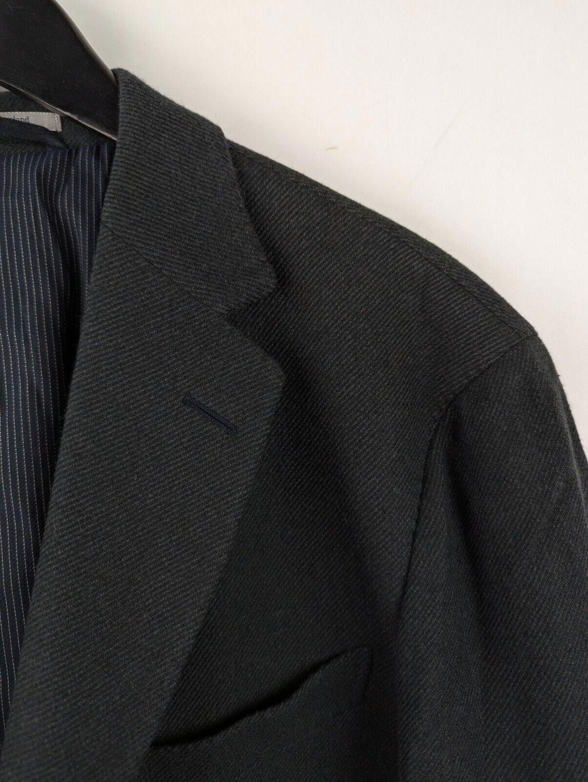 Ermenegildo Zegna ZEGNA OASI Sz US 48L Charcoal Grey 100% CASHMERE Blazer Size 48L - 3 Thumbnail