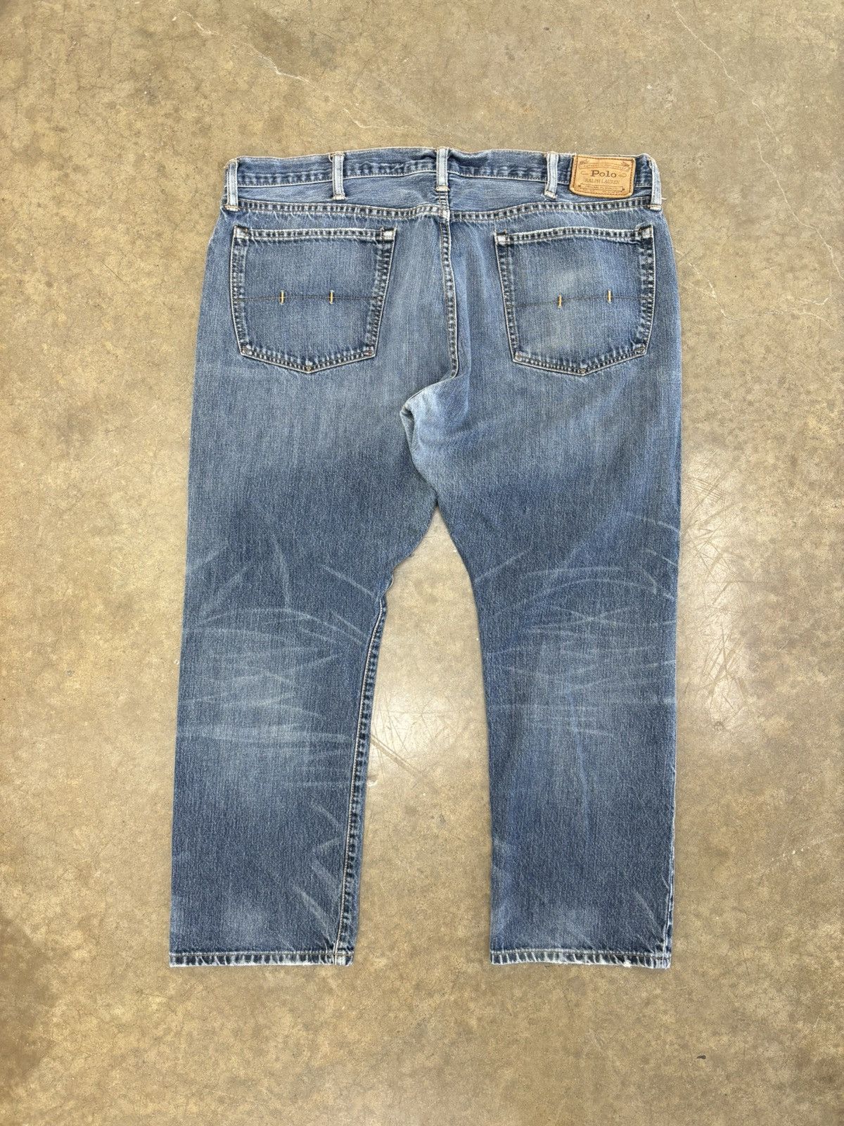 Polo Ralph Lauren × Vintage Vintage Polo Ralph Lauren Denim Jeans Sz. 40x30 Size US 40 / EU 56 - 2 Thumbnail