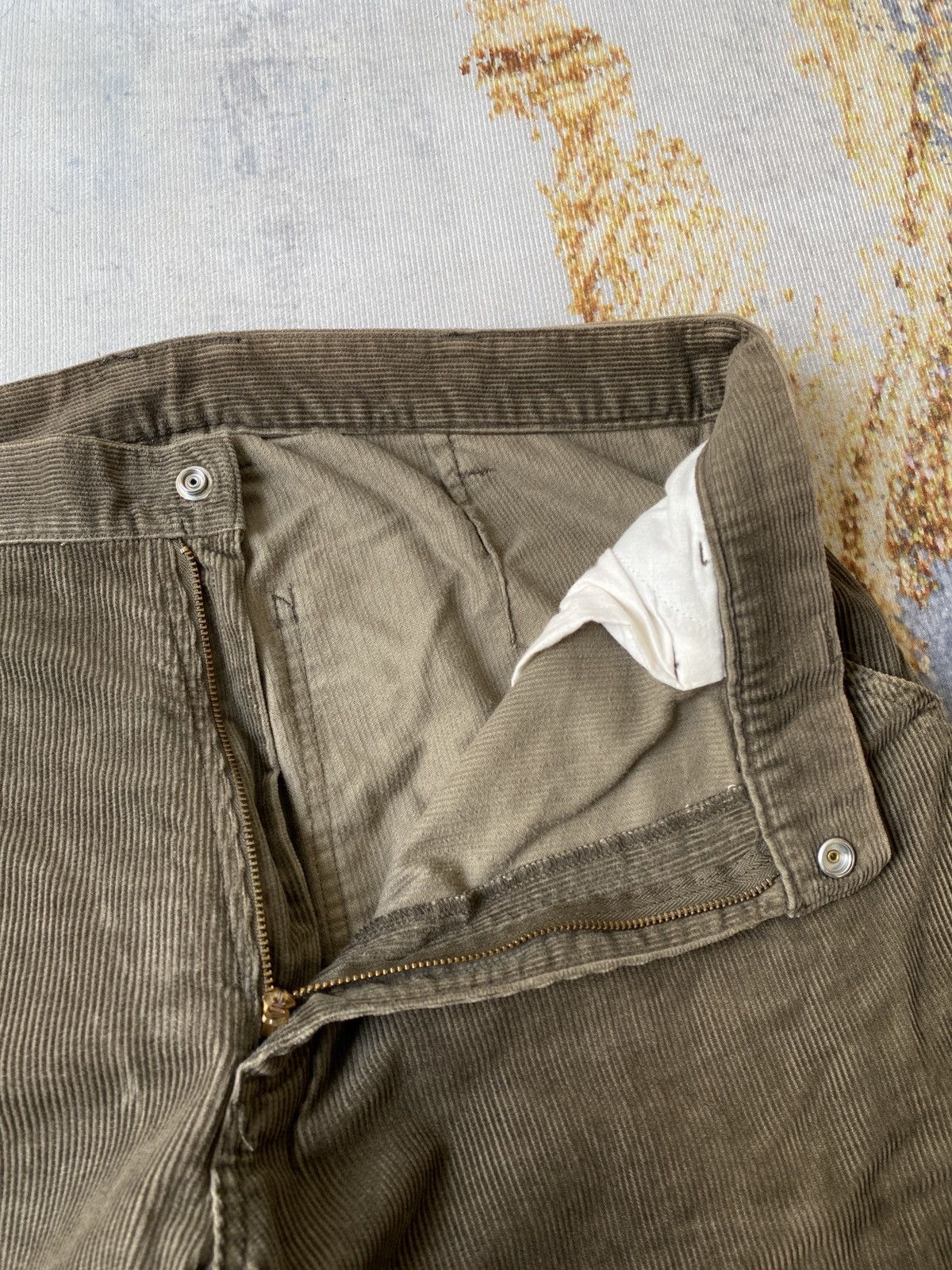 Japanese Brand MackDaddy Japan Streetwear Baggy Carpenter Corduroy Pant Size US 34 / EU 50 - 12 Thumbnail