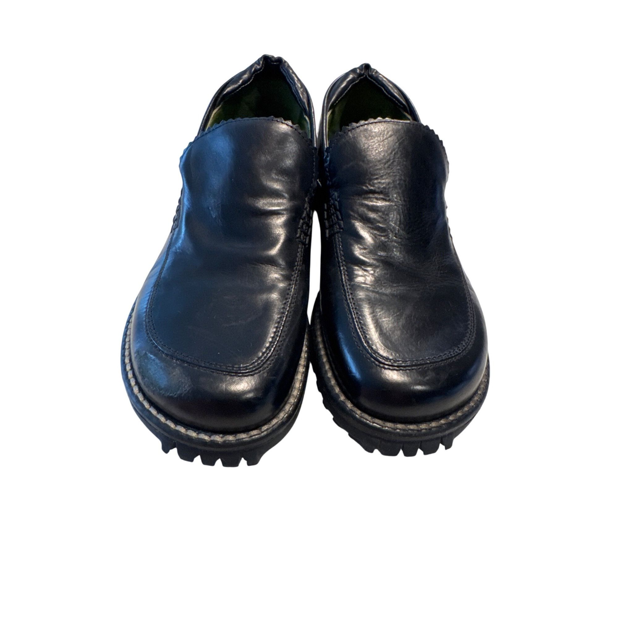 Donald Pliner Donald J. Pliner Sports womens black leather loafer 8M SKU 7 Size US 8 / IT 38 - 5 Thumbnail