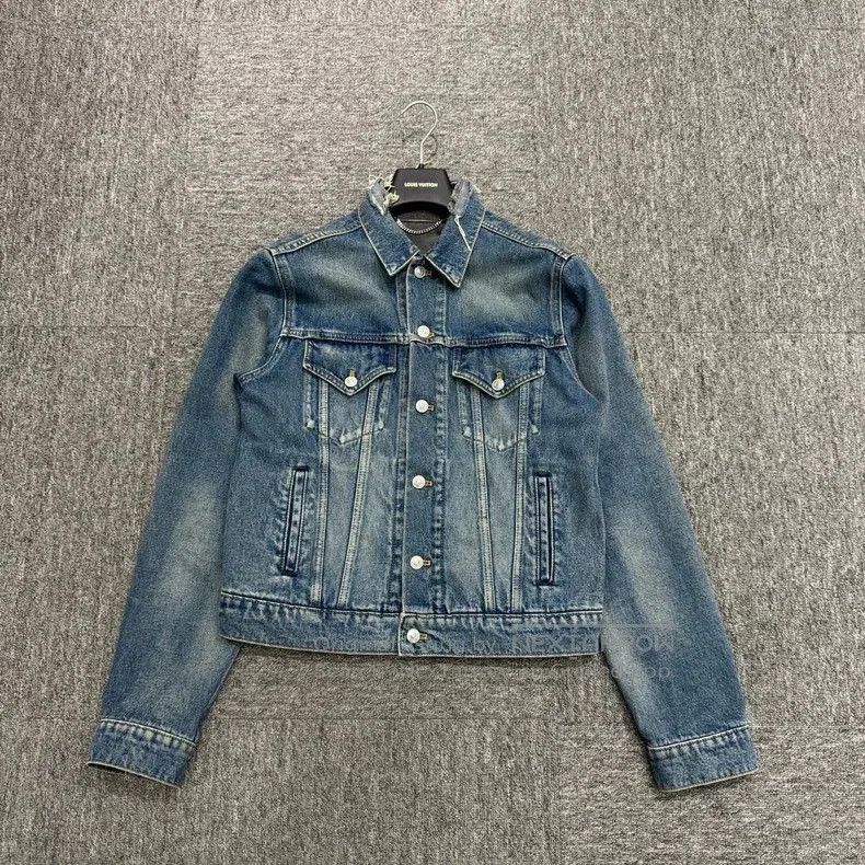 Balenciaga Balenciaga Cola Print Denim Jacket. Size US S / EU 44-46 / 1 - 1 Thumbnail