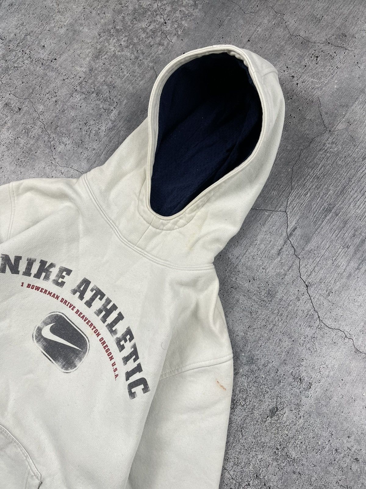 Other Beige hoodie Nike Athletic Vintage streetwear Y2K sk8 boxy Size US XS / EU 42 / 0 - 4 Thumbnail
