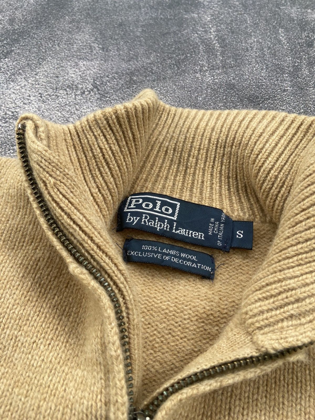 Polo Ralph Lauren × Vintage 🌊 Vintage Polo Ralph Lauren Quarter 1/4 Zip Sweater Y2K Size US S / EU 44-46 / 1 - 5 Thumbnail