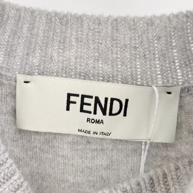 Fendi Fendi Gray knitted top Size XS / US 0-2 / IT 36-38 - 5 Thumbnail