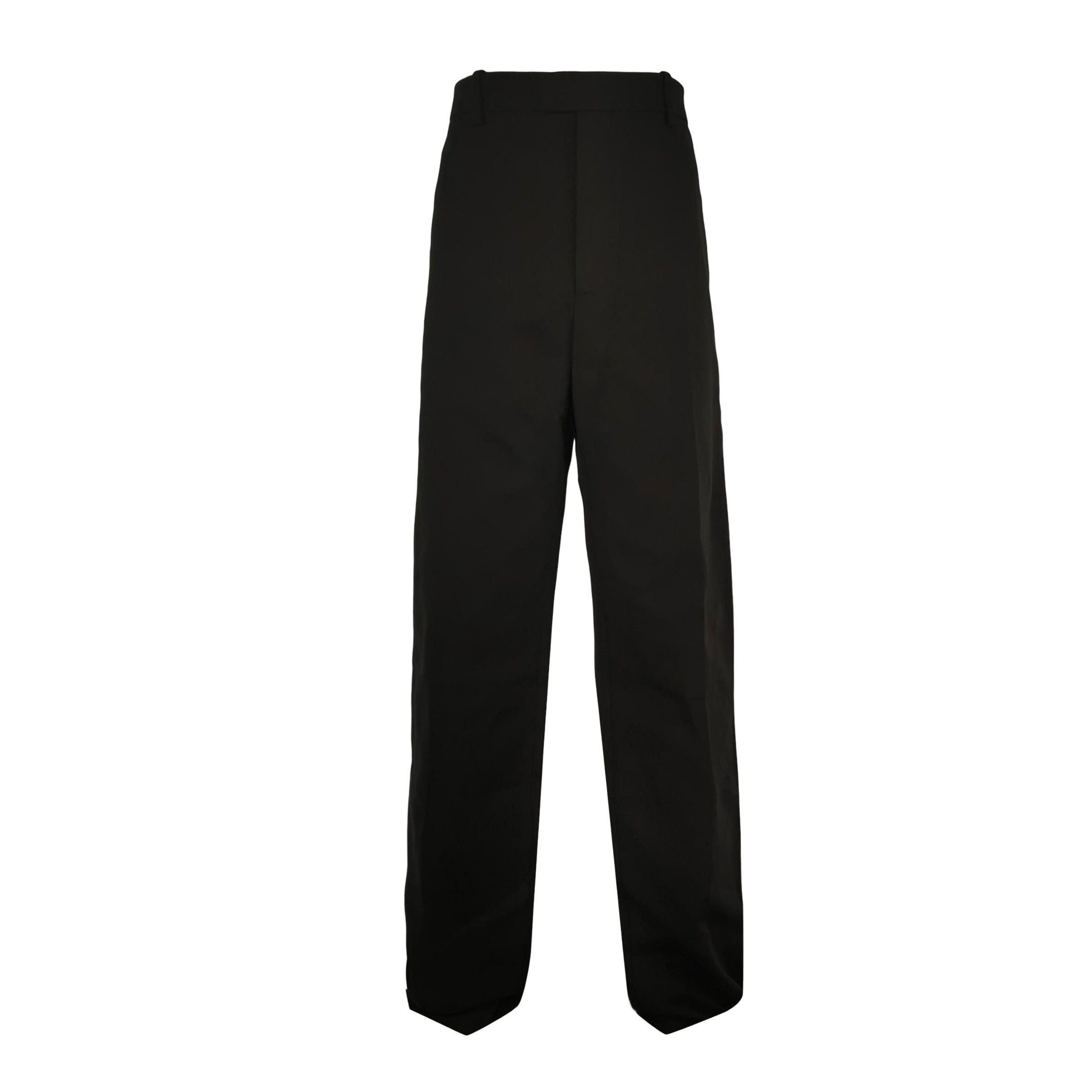 Bottega Veneta Bottega Veneta Black Cotton Casual Pants Size 38 Size US 38 / EU 54 - 1 Thumbnail